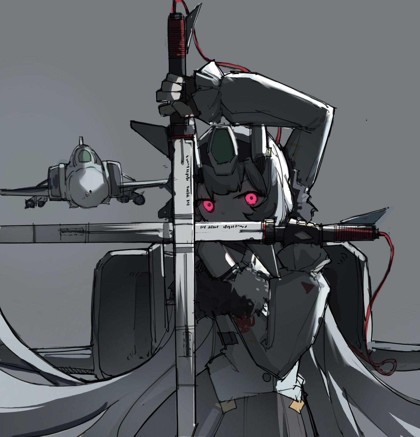鬼怪FGR2插画图片壁纸
