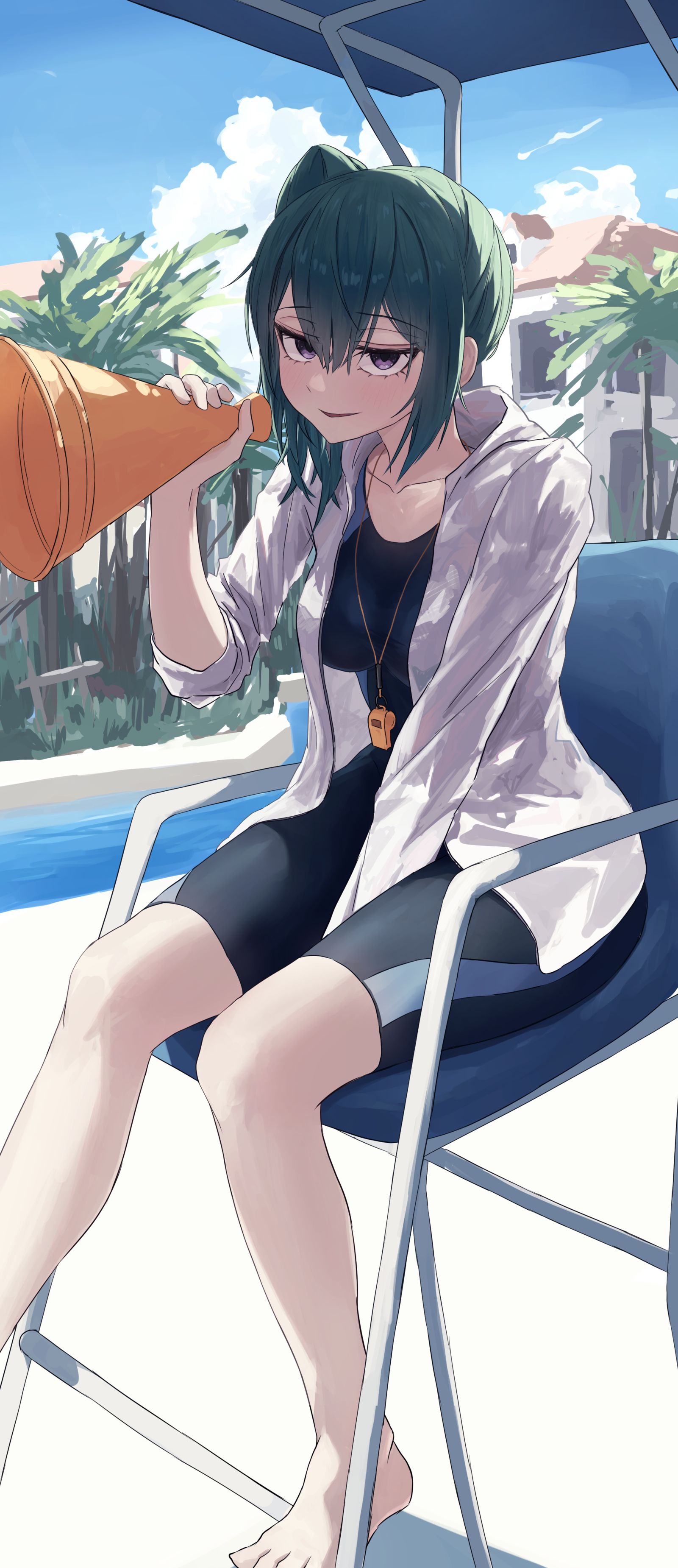 池监视员字节的优贝尔插画图片壁纸