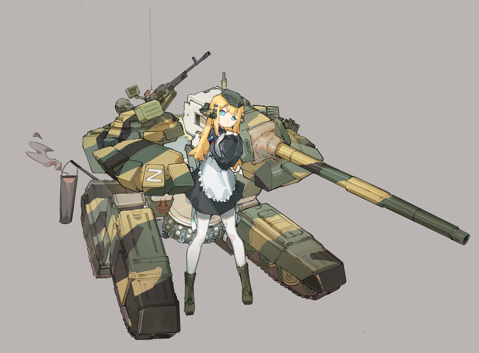 T72B3插画图片壁纸