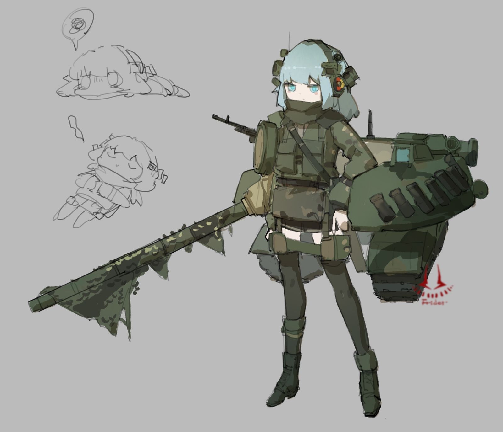 t72m1插画图片壁纸