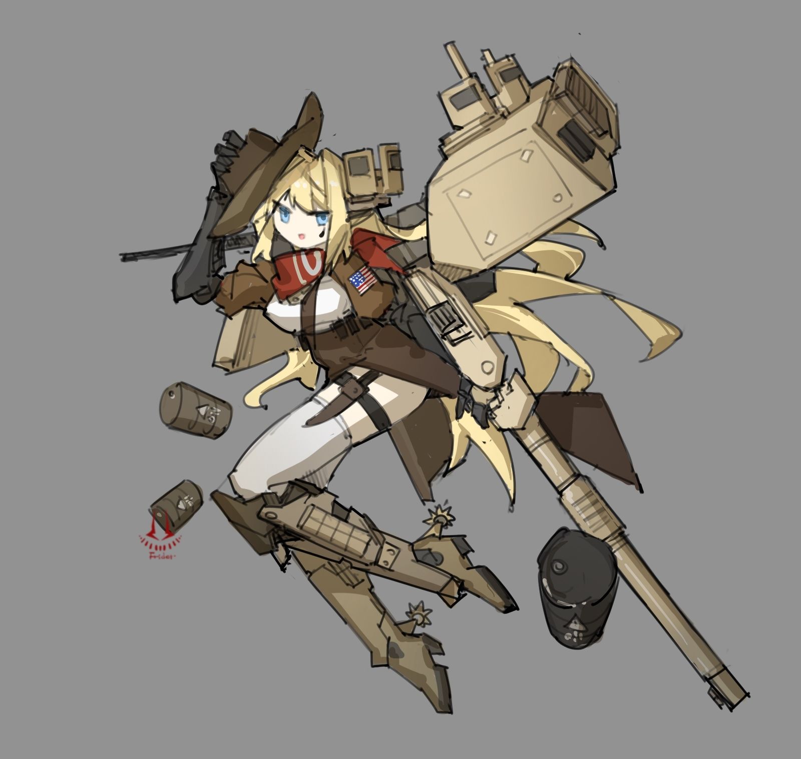 M1A2 sep插画图片壁纸