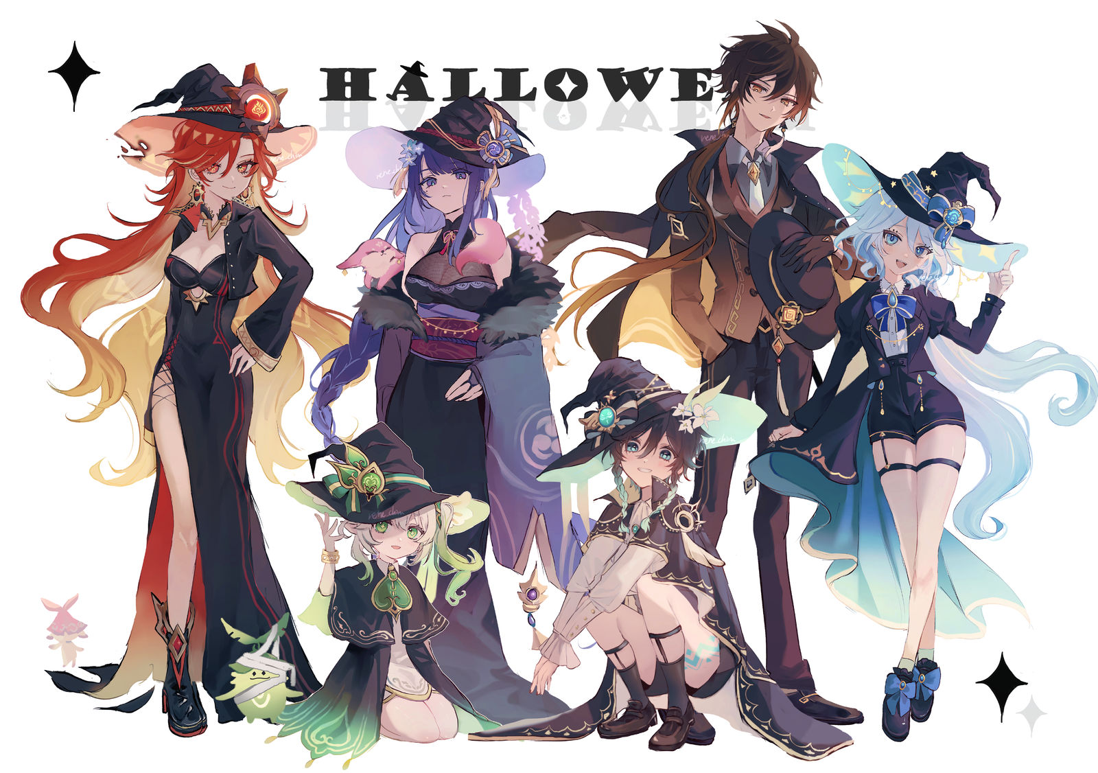 神ズHalloween-原神芙宁娜