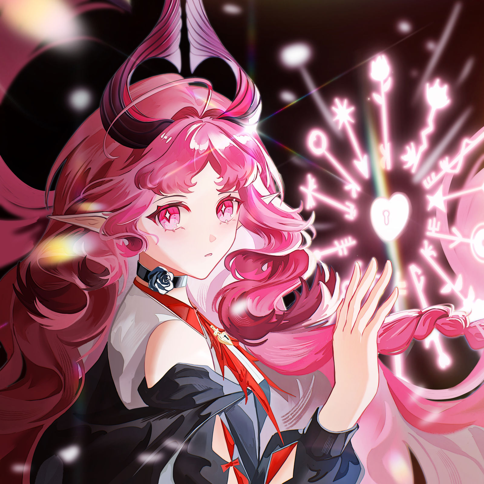 我的心被妮芙小姐吃掉了插画图片壁纸