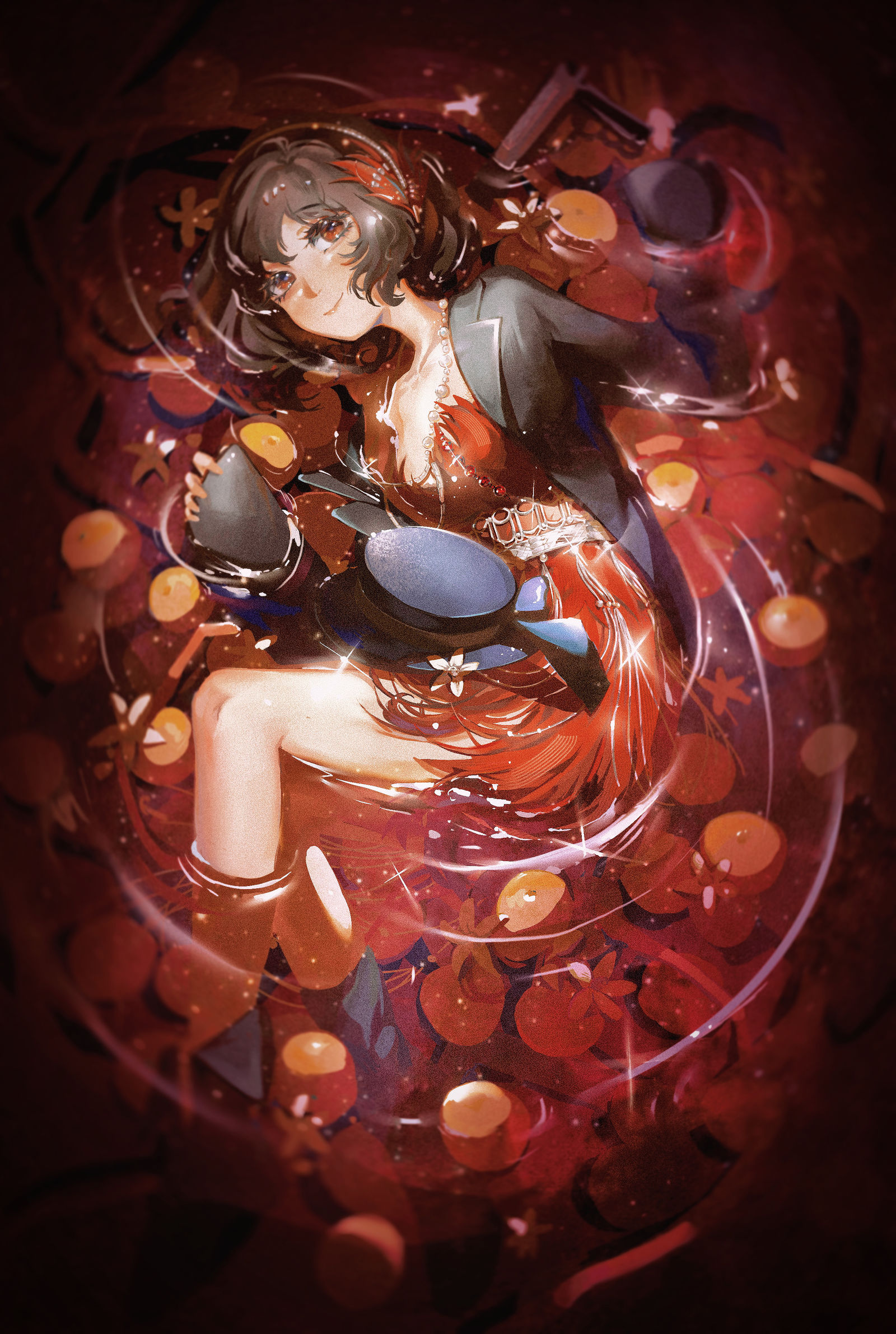 依然想念-女孩子插画