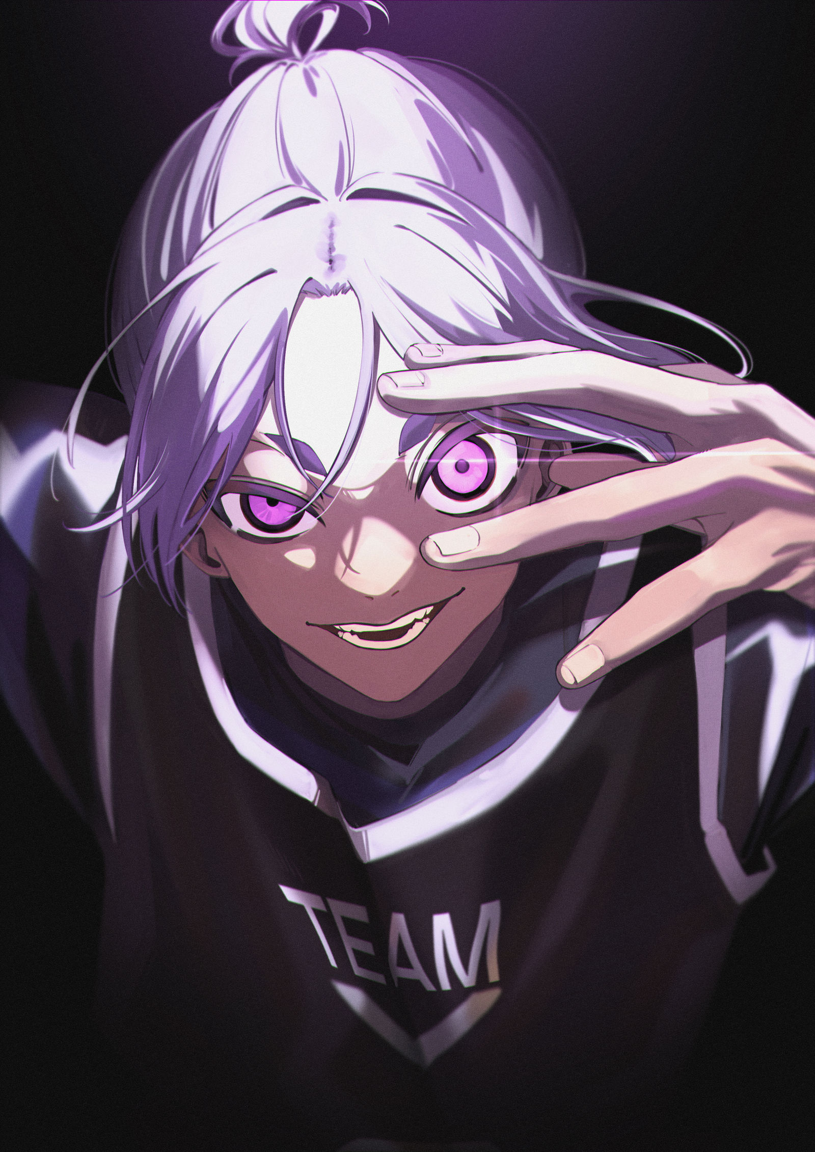 蓝色摇滚插画图片壁纸