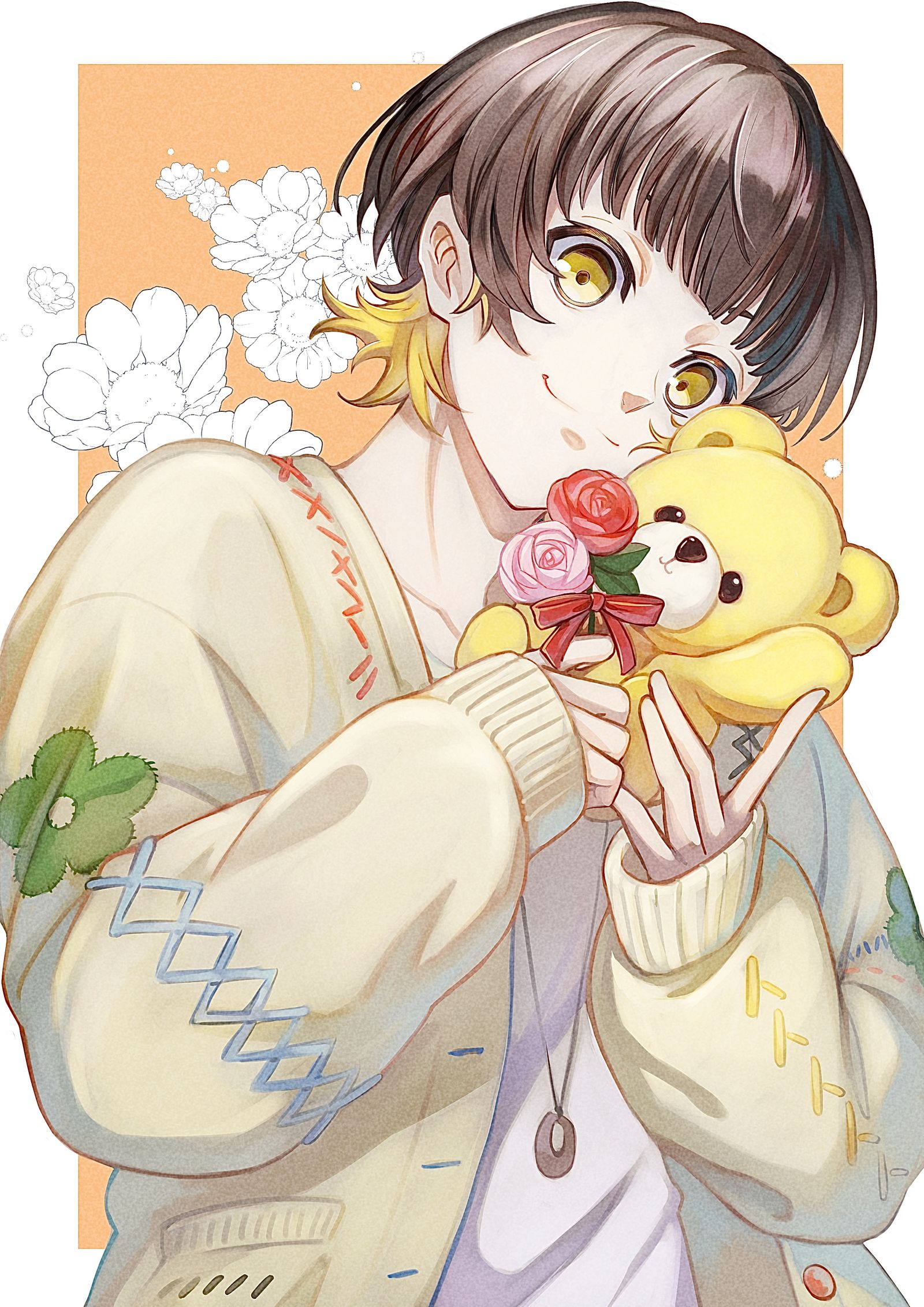 蓝色摇滚FA插画图片壁纸