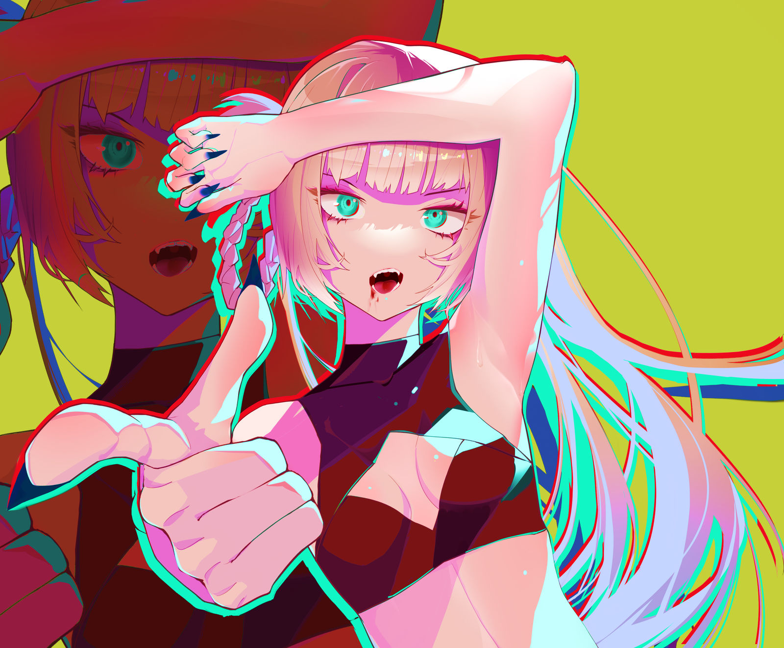 上色尝试吧大概-彻夜之歌七草ナズナ