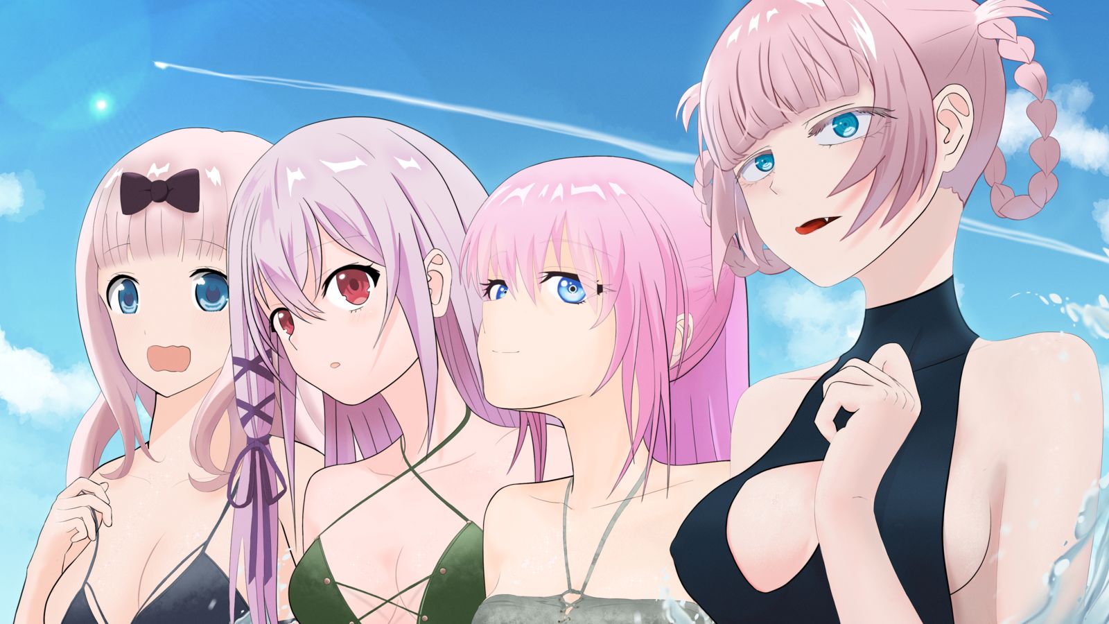 粉毛别为我哭泣Dont Cry for Me Pink Hair