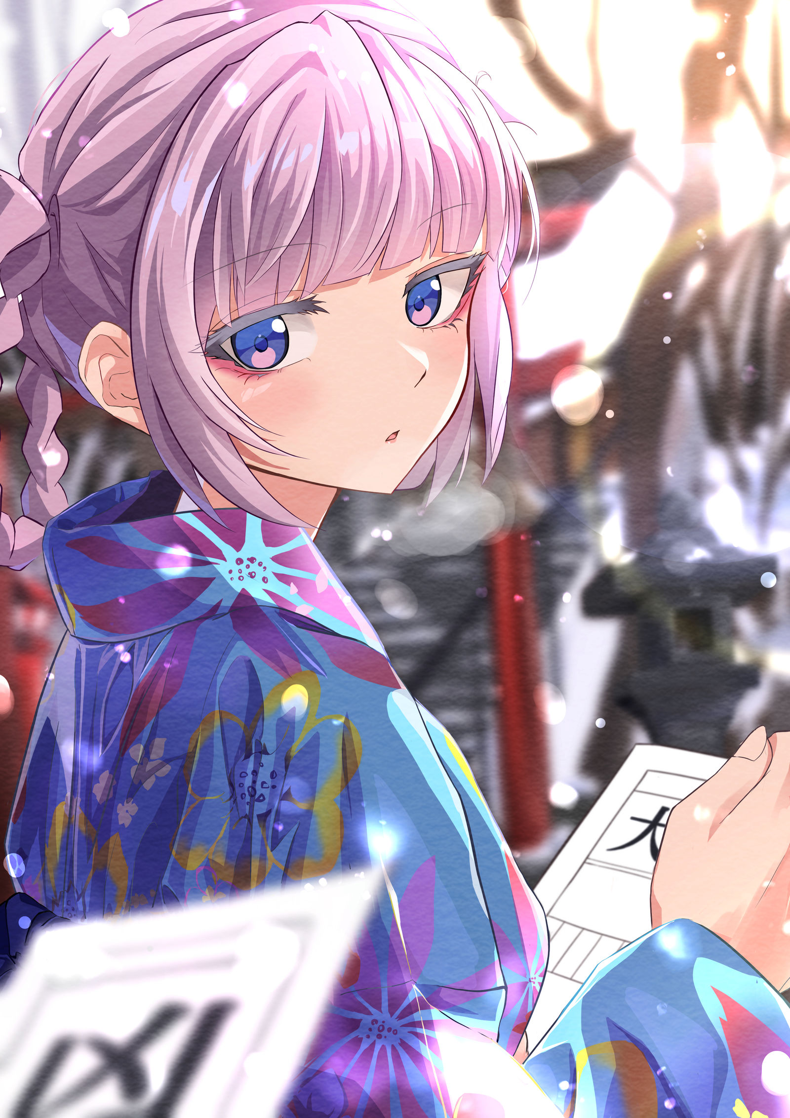 等待的人是？-女孩子おみくじ