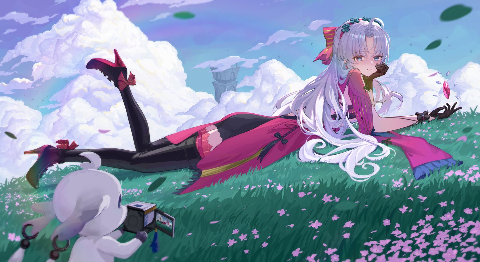 珂莱塔插画图片壁纸
