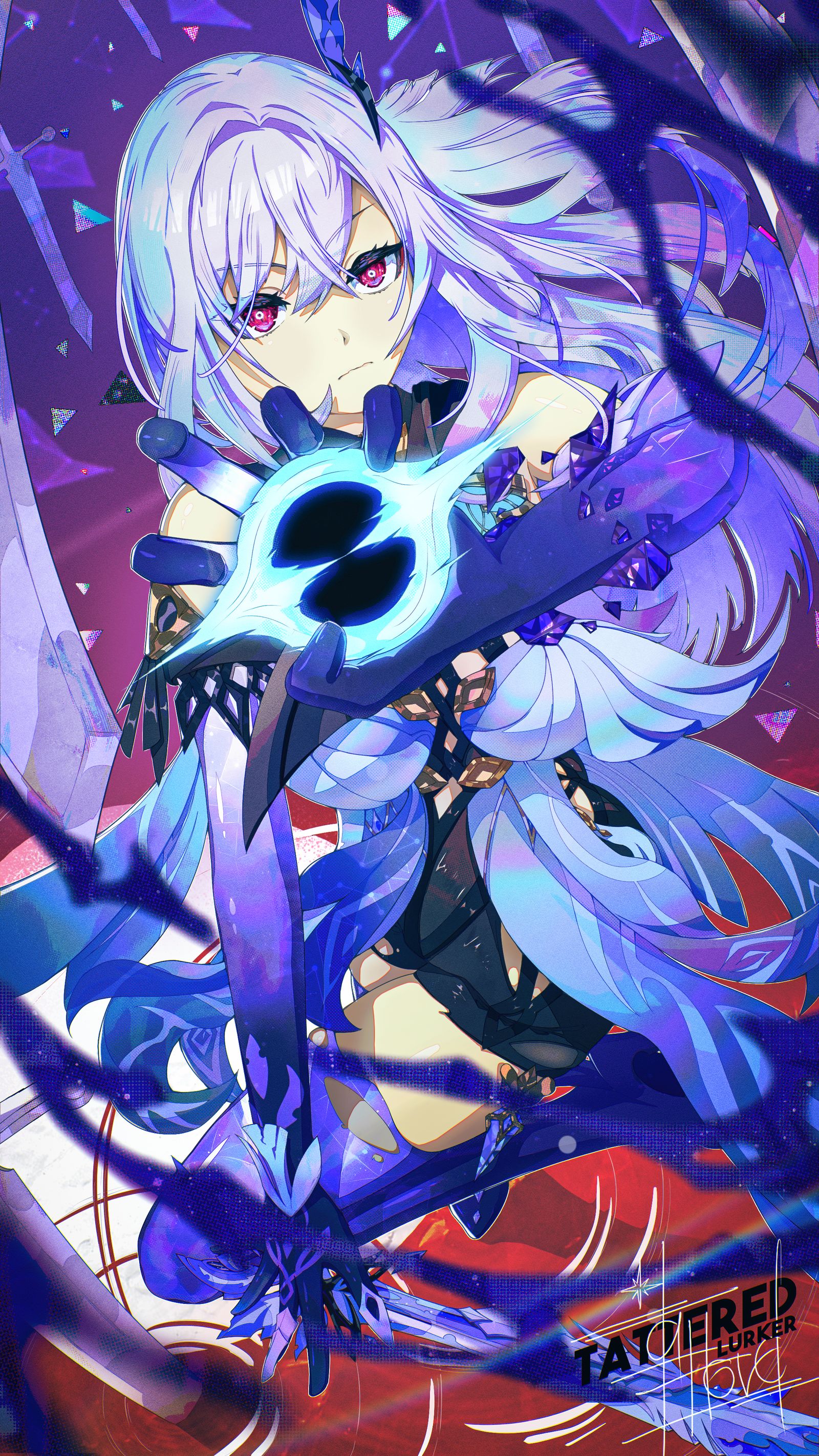 Skirk/史克插画图片壁纸