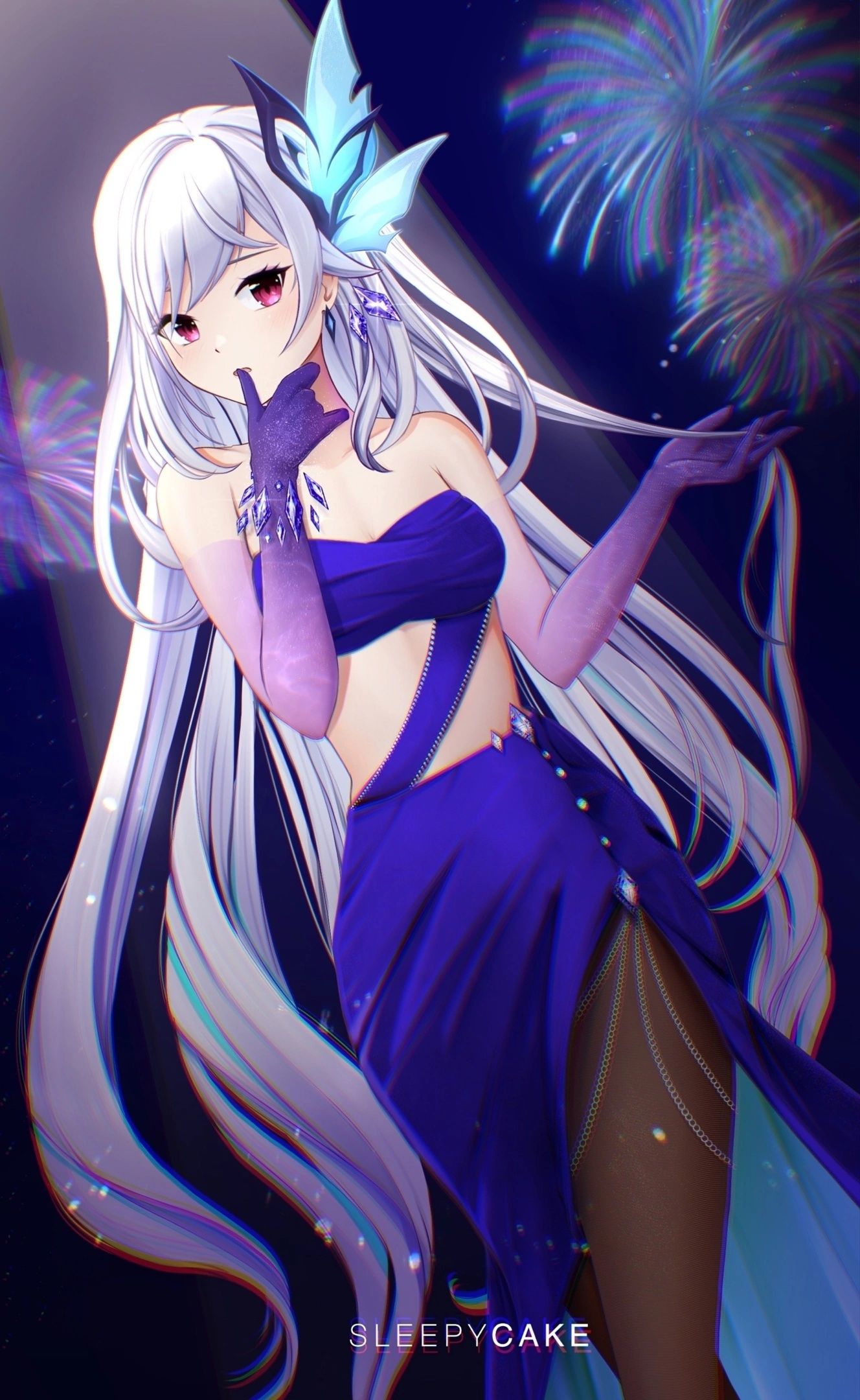 Skirk (FanArt)插画图片壁纸