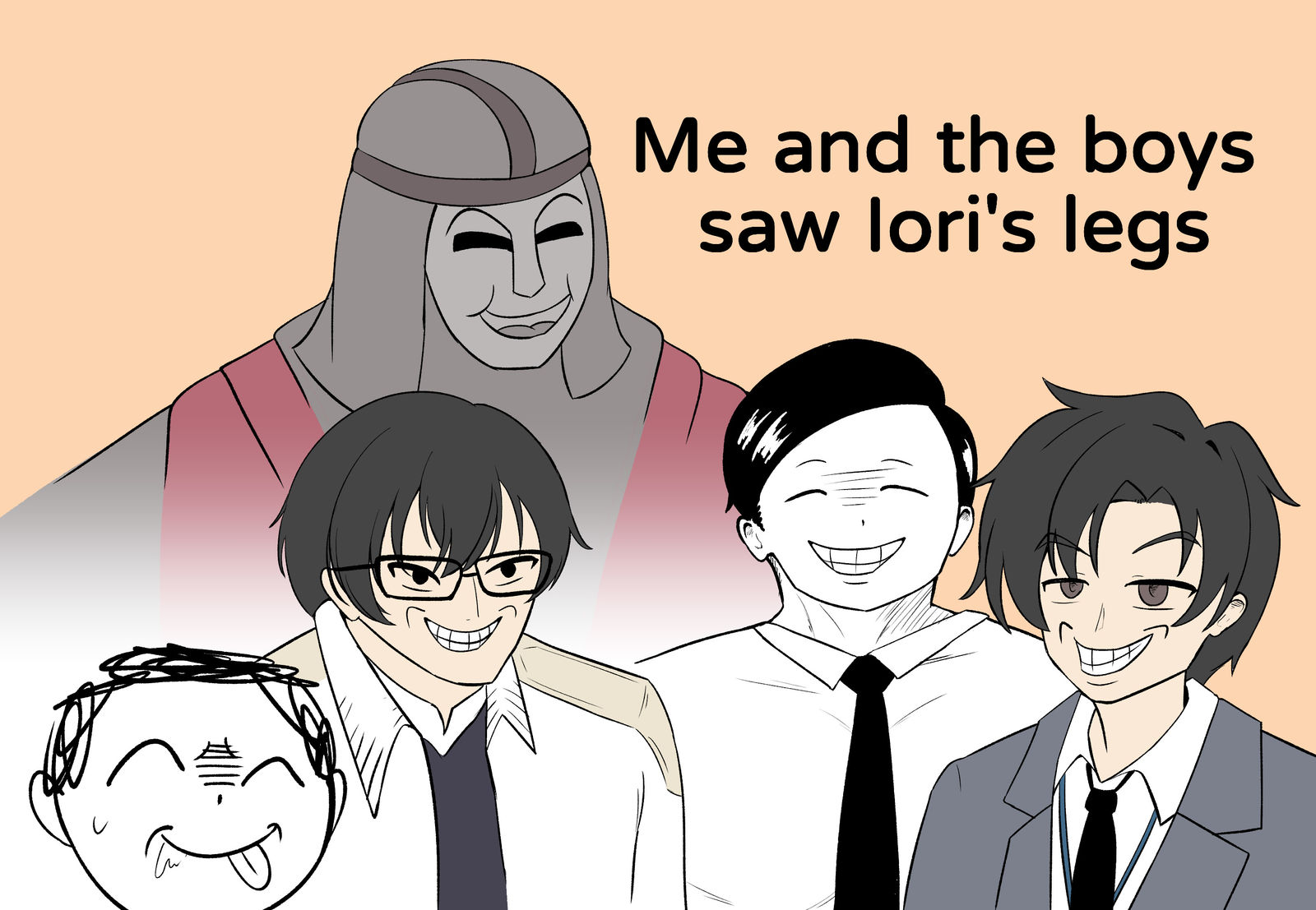 Me and the boys插画图片壁纸