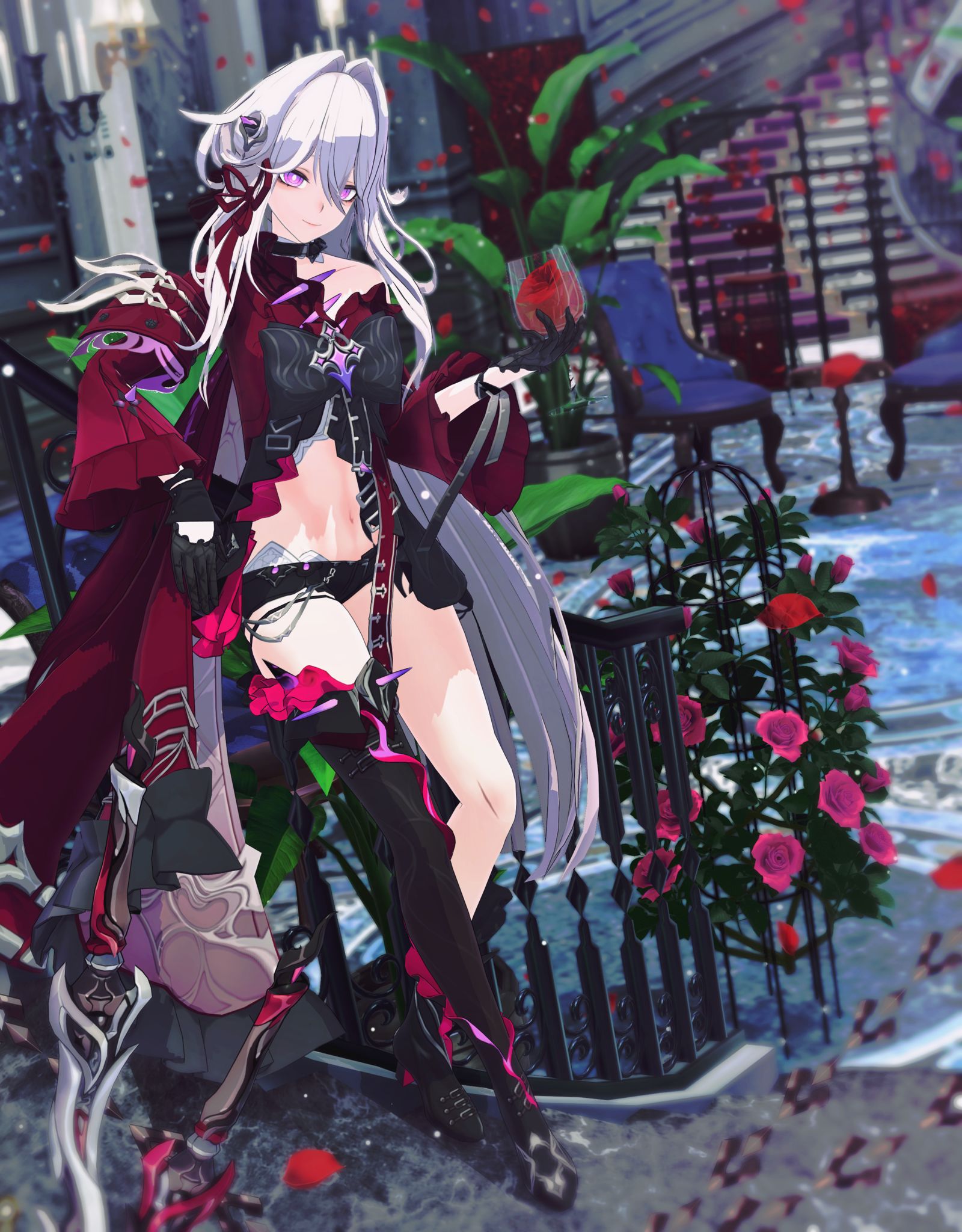 【崩溃3rd MMD】塞尔玛插画图片壁纸
