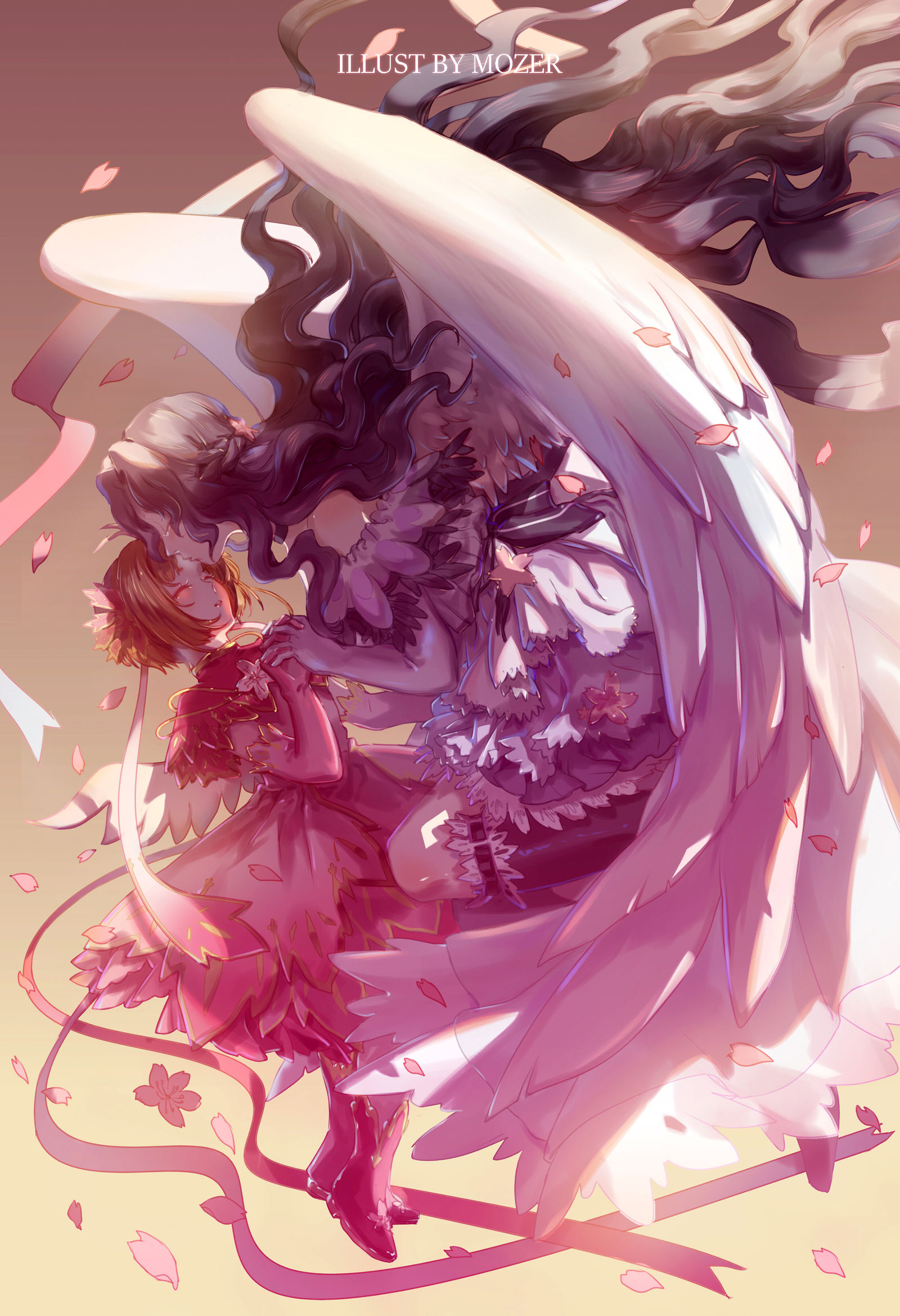 小樱和阿酱的回忆插画图片壁纸