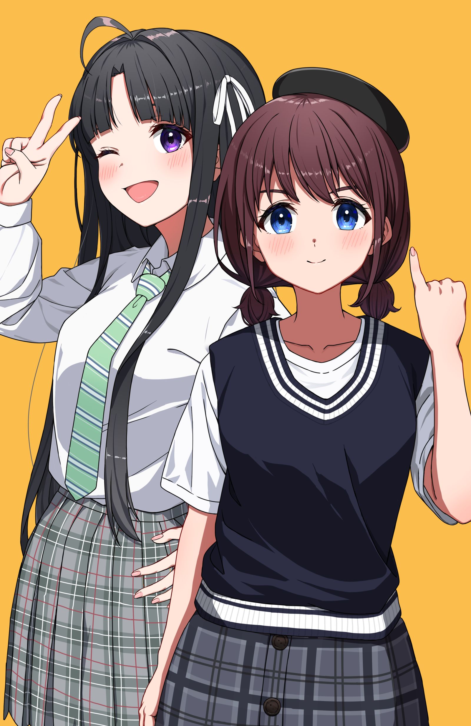 昴和仁菜插画图片壁纸