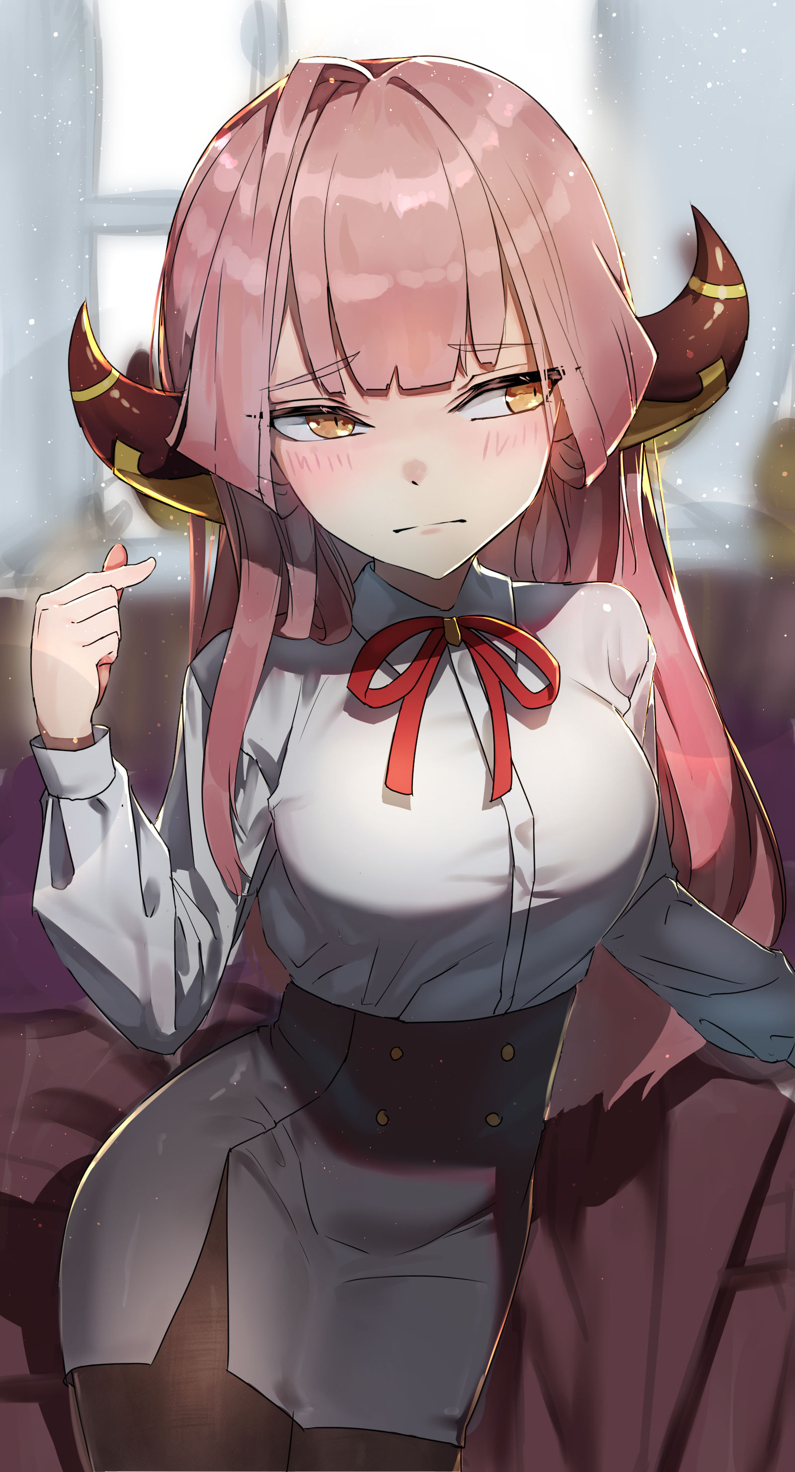 手指心插画图片壁纸