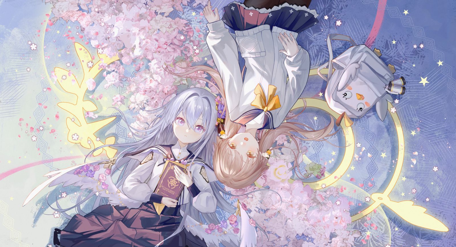 補習部插画图片壁纸