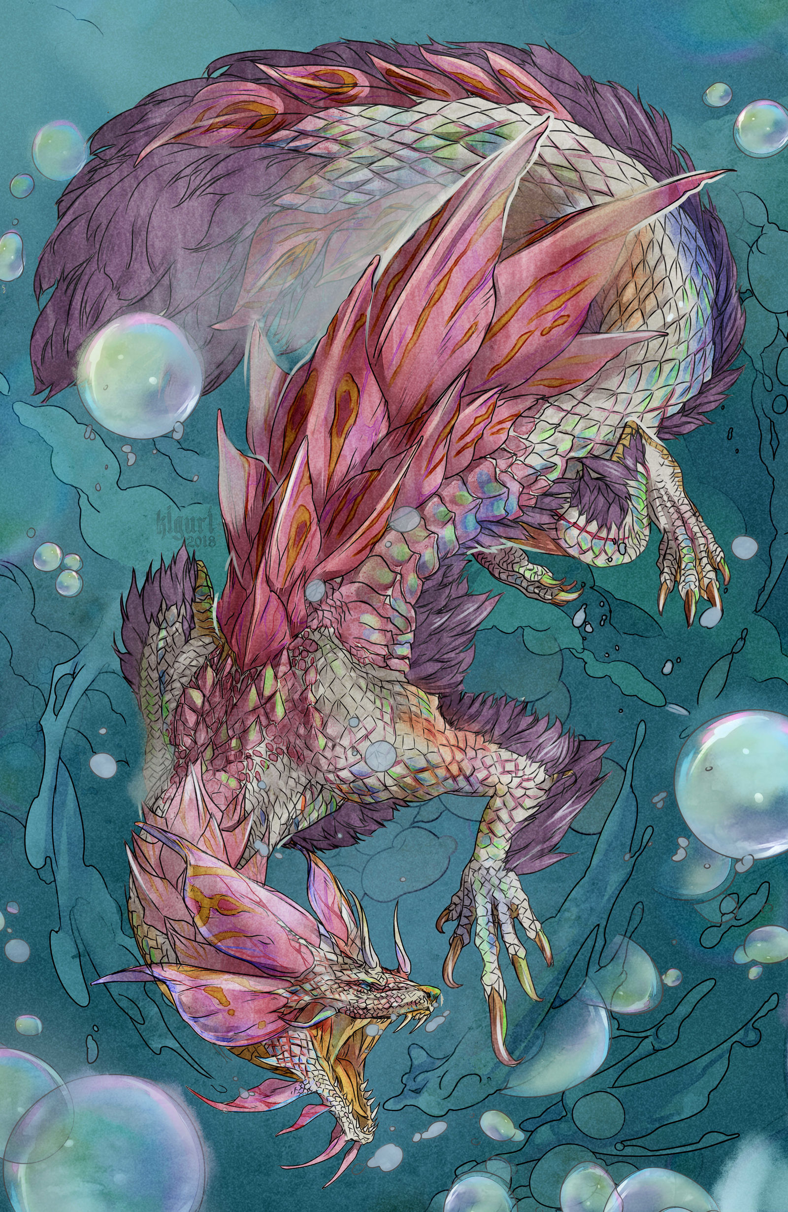 Mizutsune-怪物猎人monsterhunter