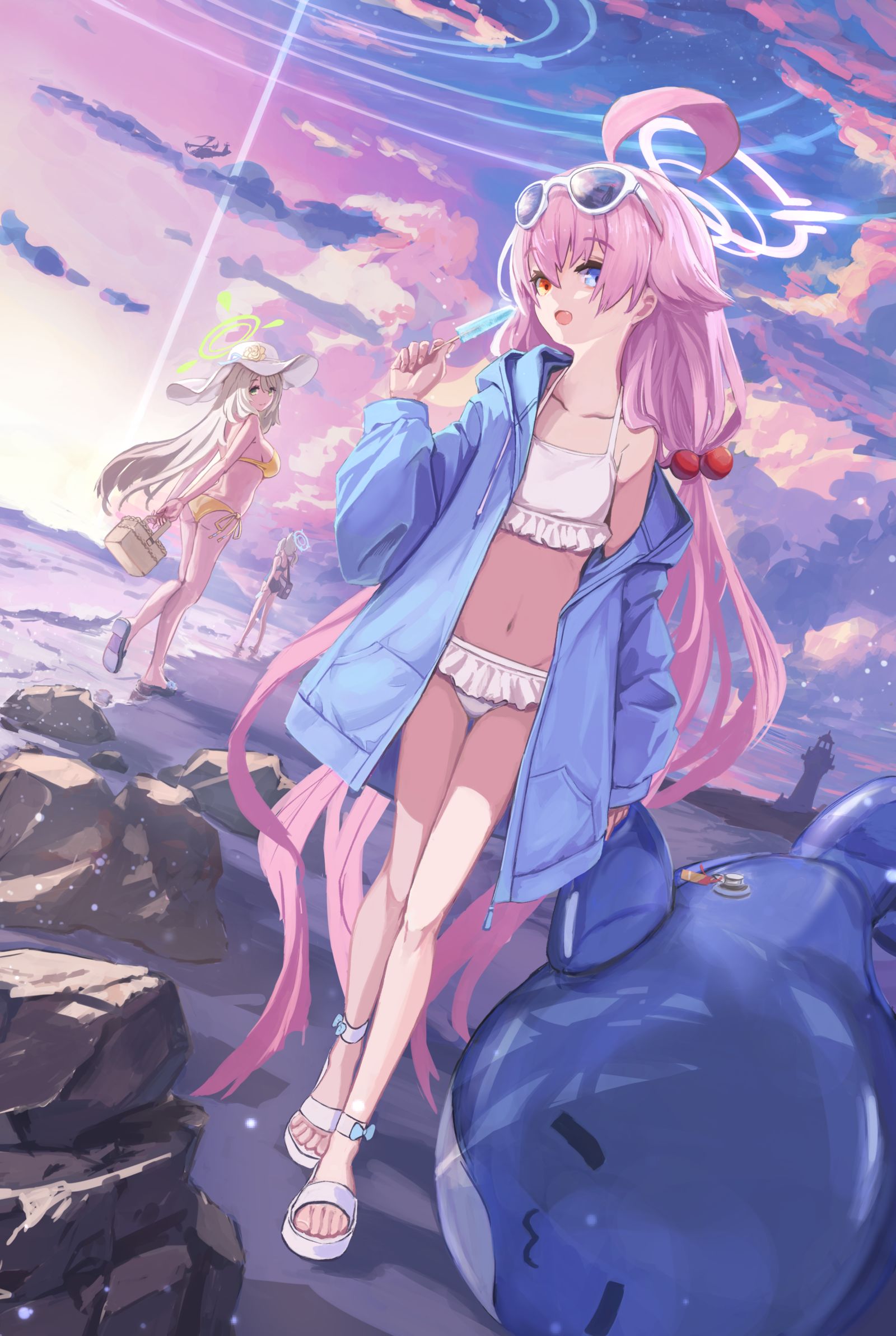 夕涼み-碧蓝档案小鸟游星野