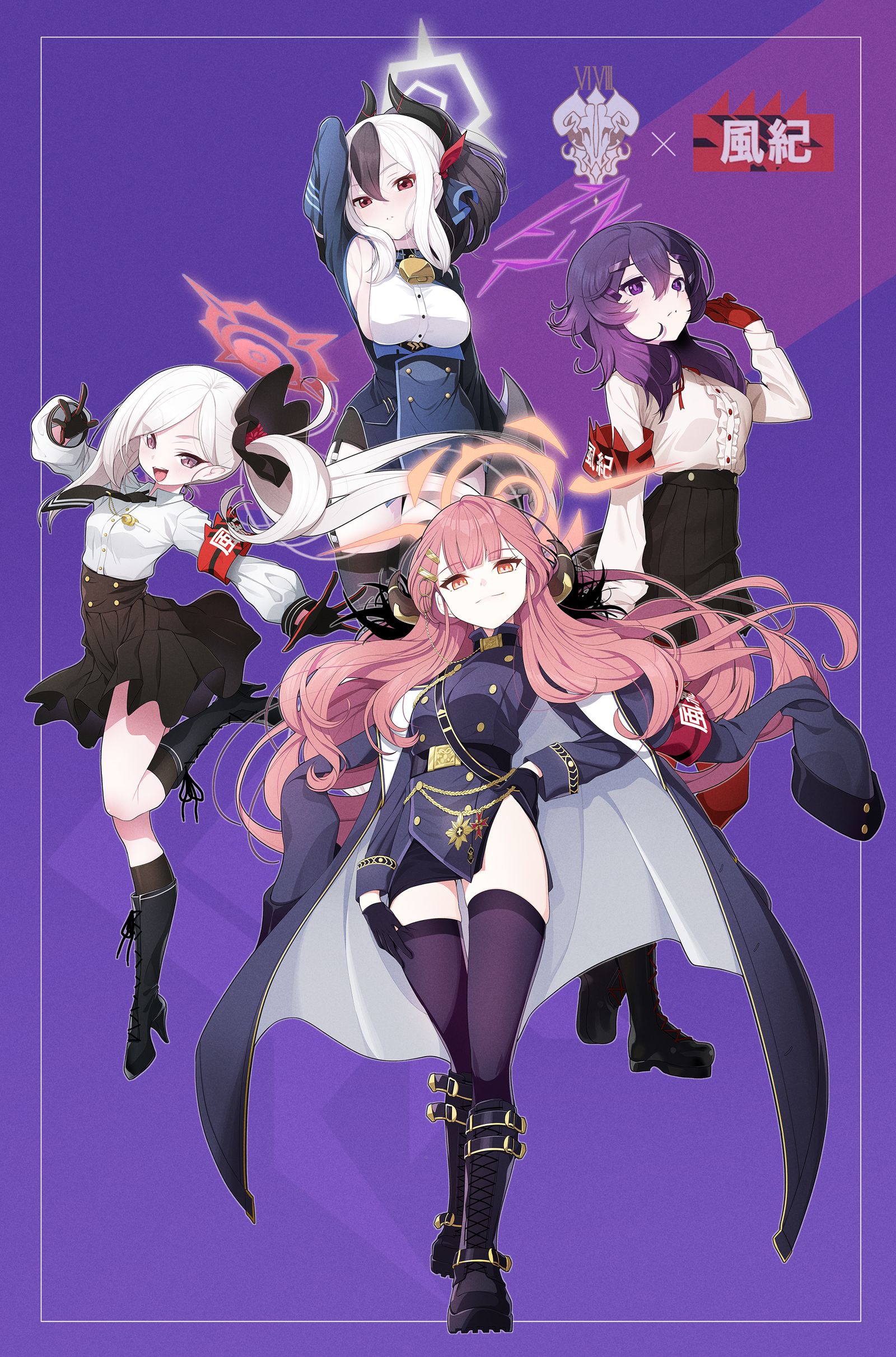 風紀委員会+便利屋68插画图片壁纸