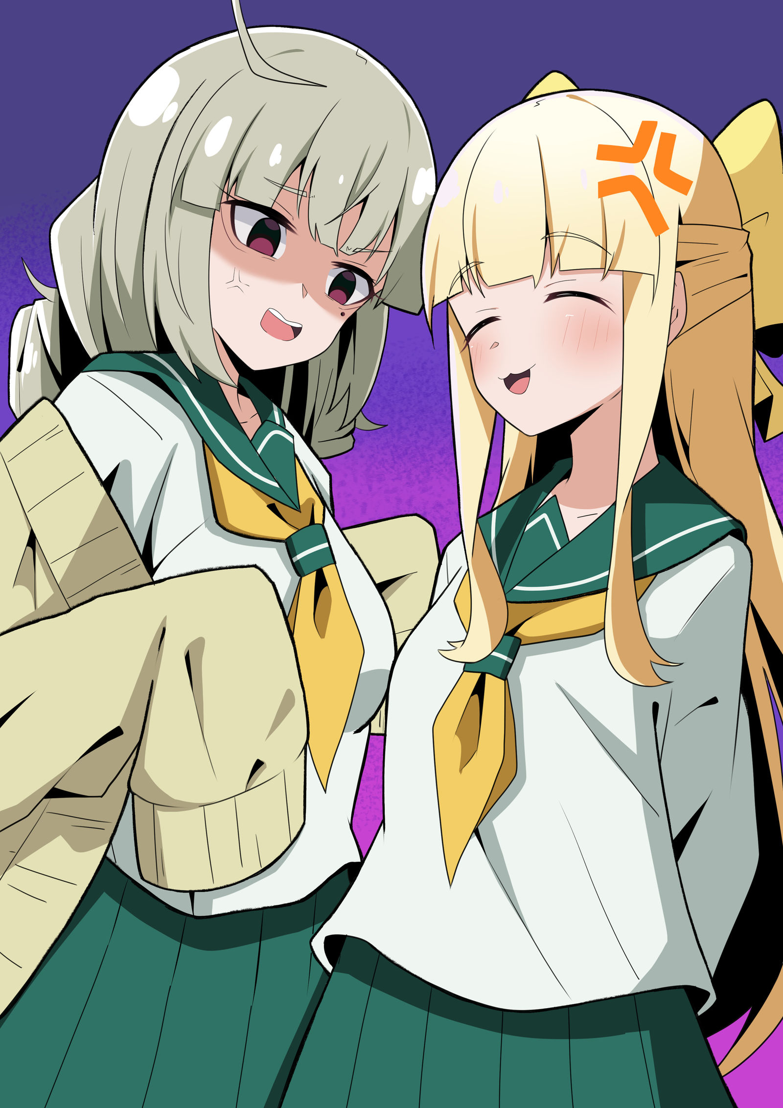 喧嘩するほど仲がいい♪