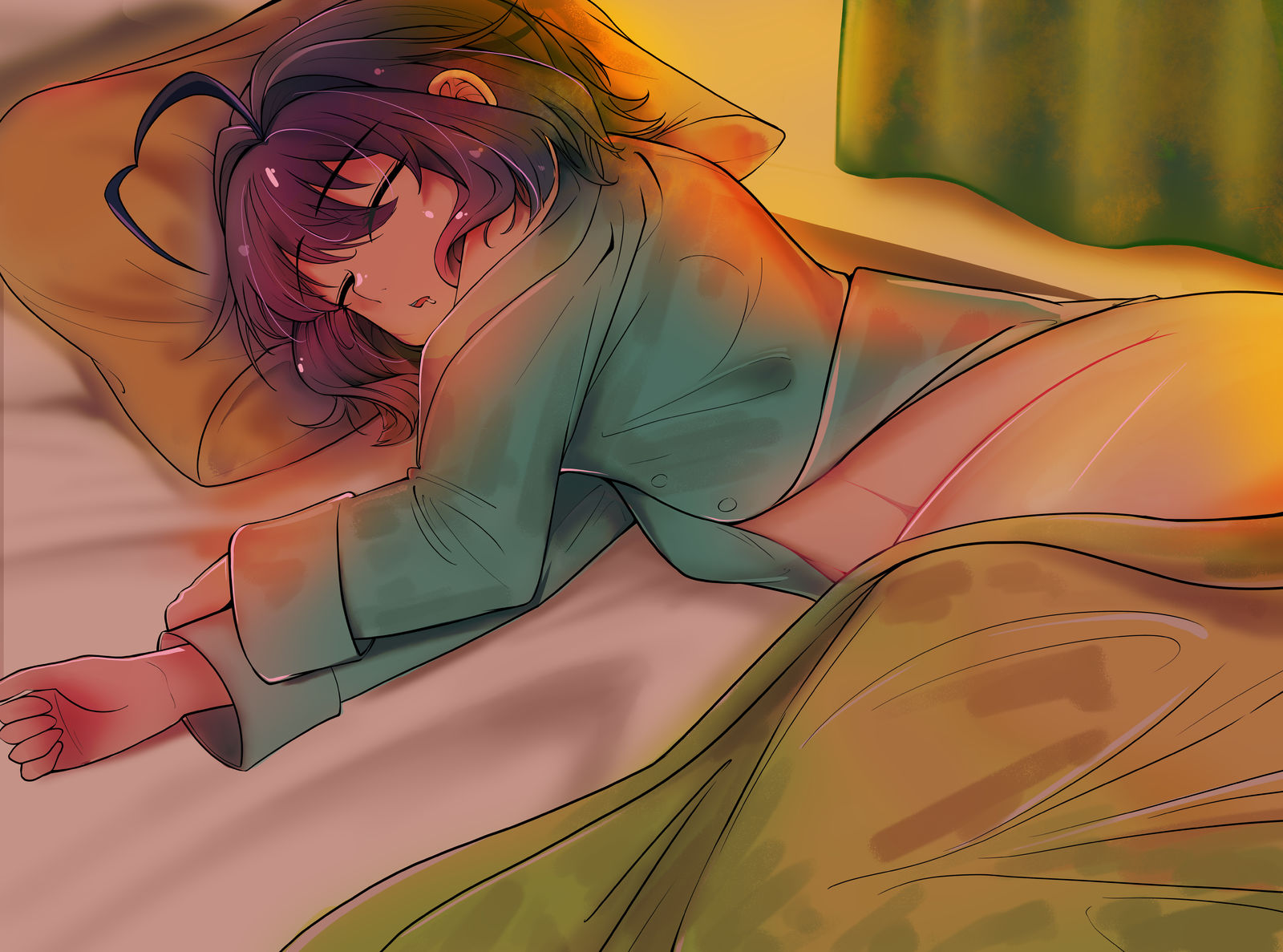 舞缇娜-随便画点东西女孩子