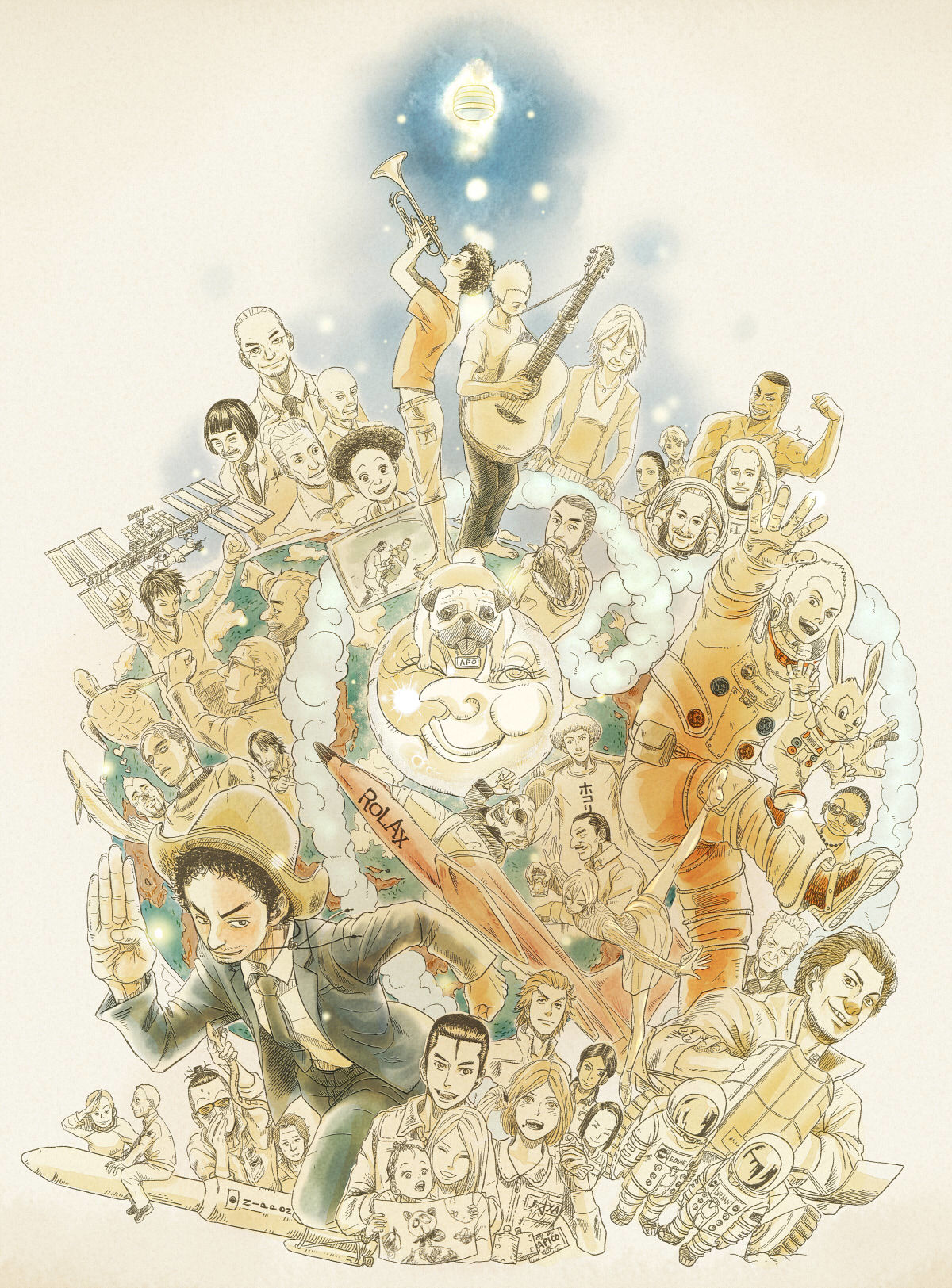 宇宙兄弟！-宇宙兄弟这是什么 太强了