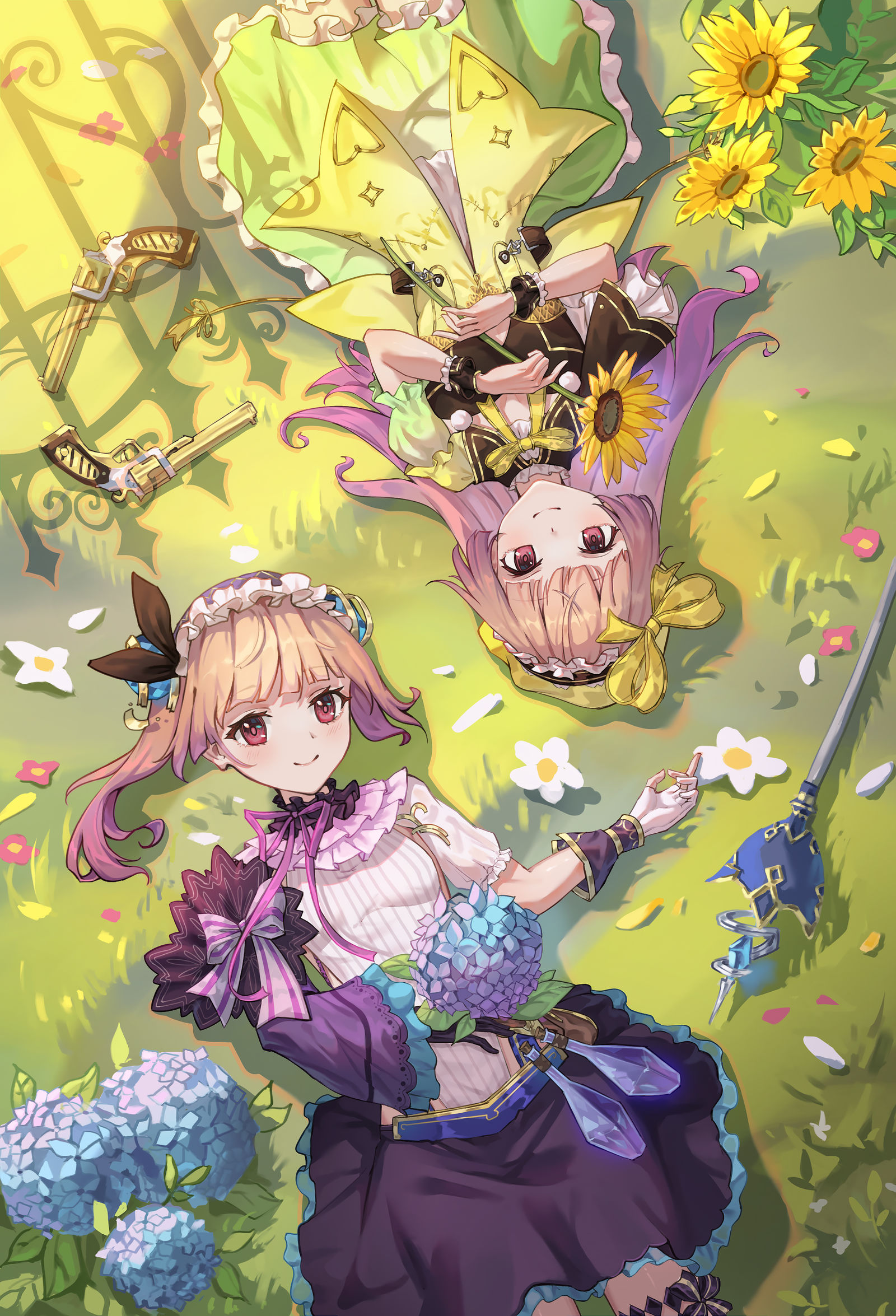 Lydie & Suelle插画图片壁纸