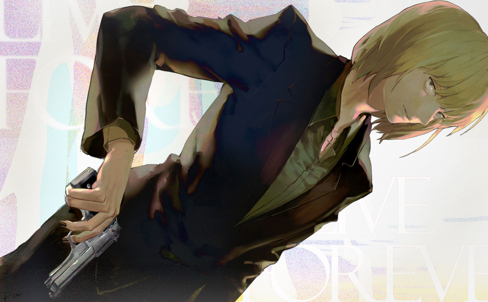 live forever插画图片壁纸