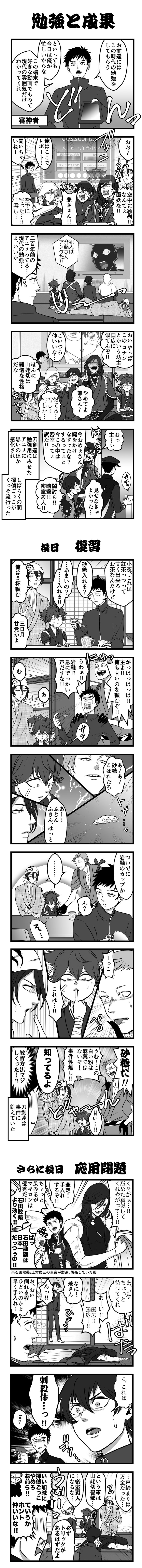 【刀剣乱舞】勉強と成果头像同人高清图