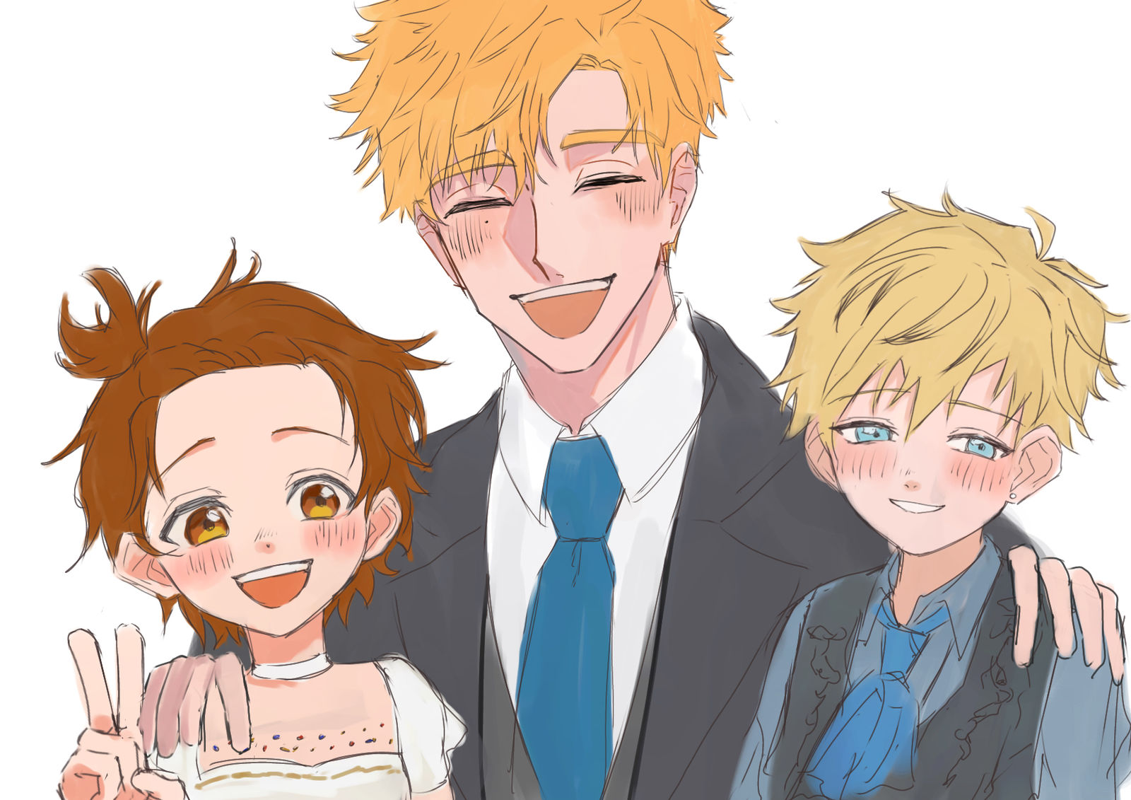 师傅、姐弟、徒弟插画图片壁纸