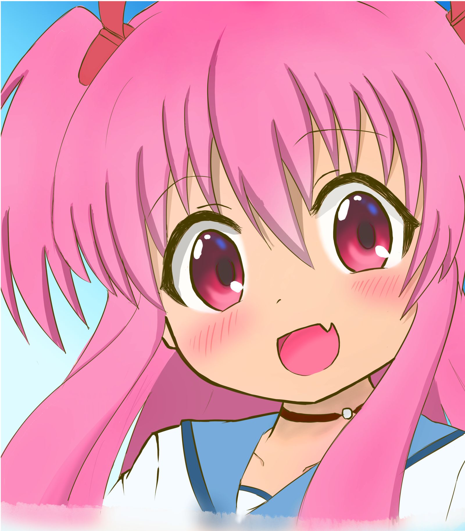 涂鸦：Angel Beats!的yui