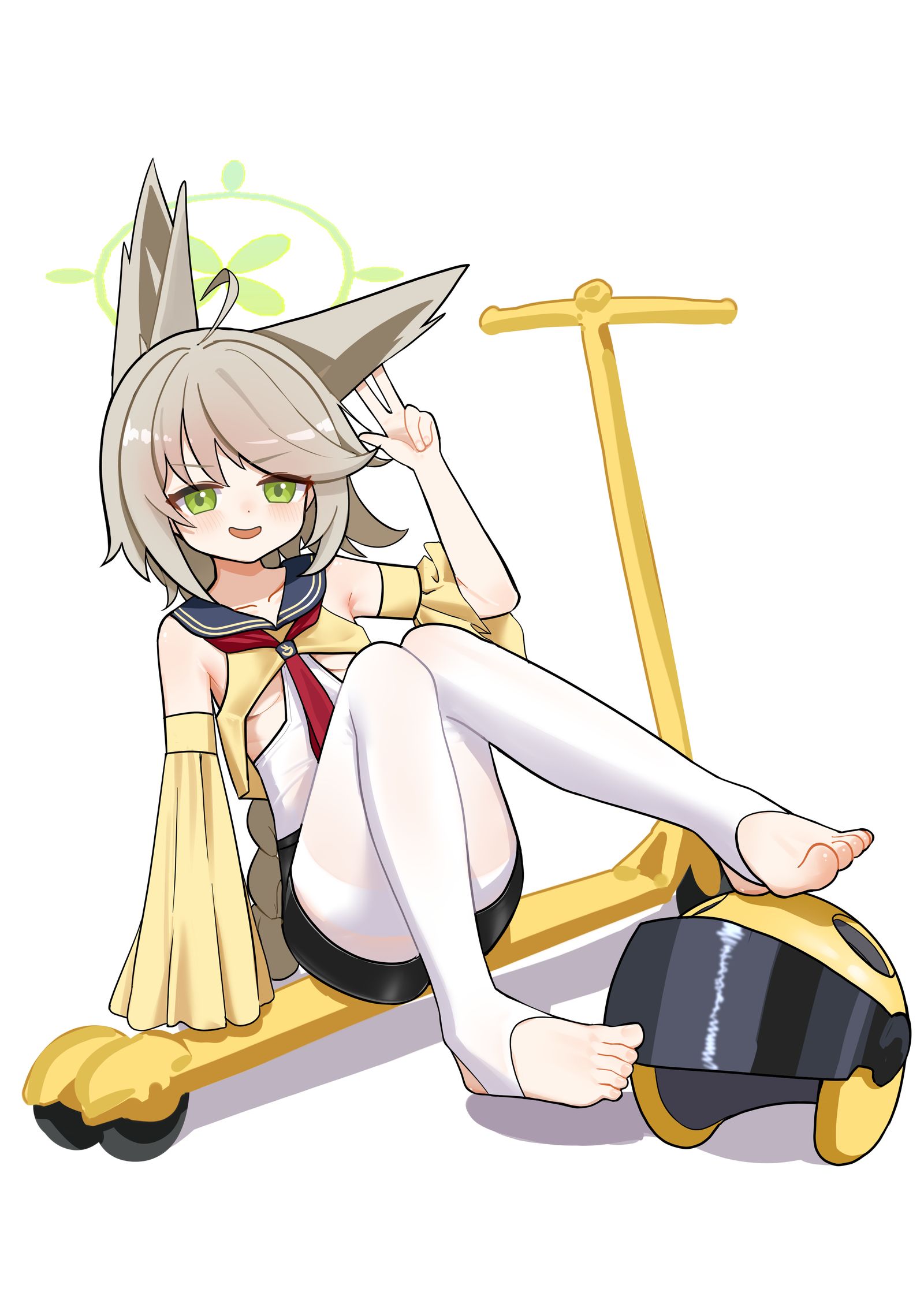 26日目 FOX EATS 小音葵~插画图片壁纸