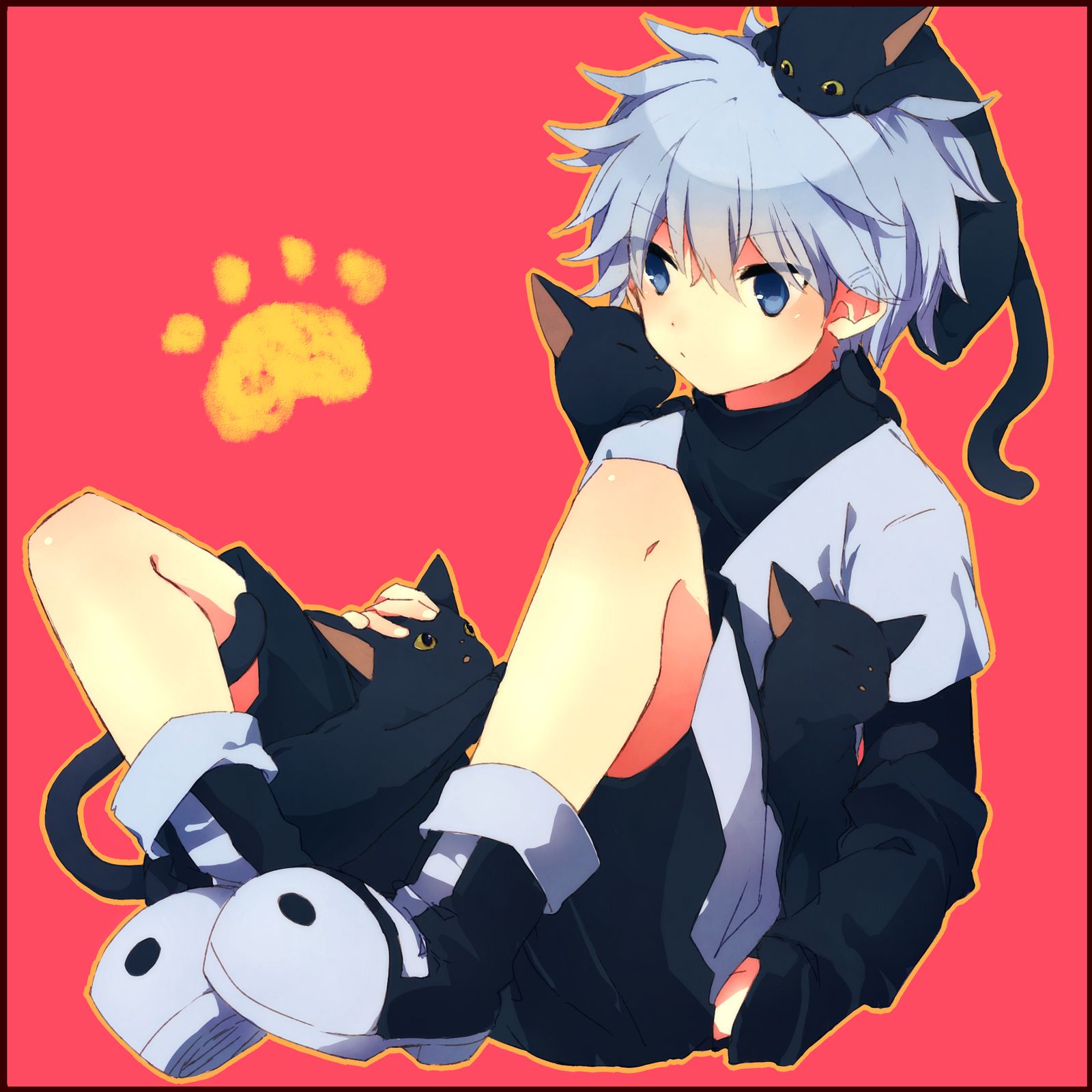 ねことキルア-涂鸦奇犽