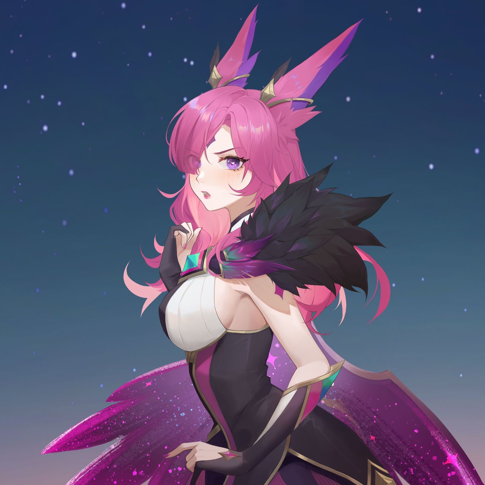 star guardian Xayah&Rakan头像同人高清图