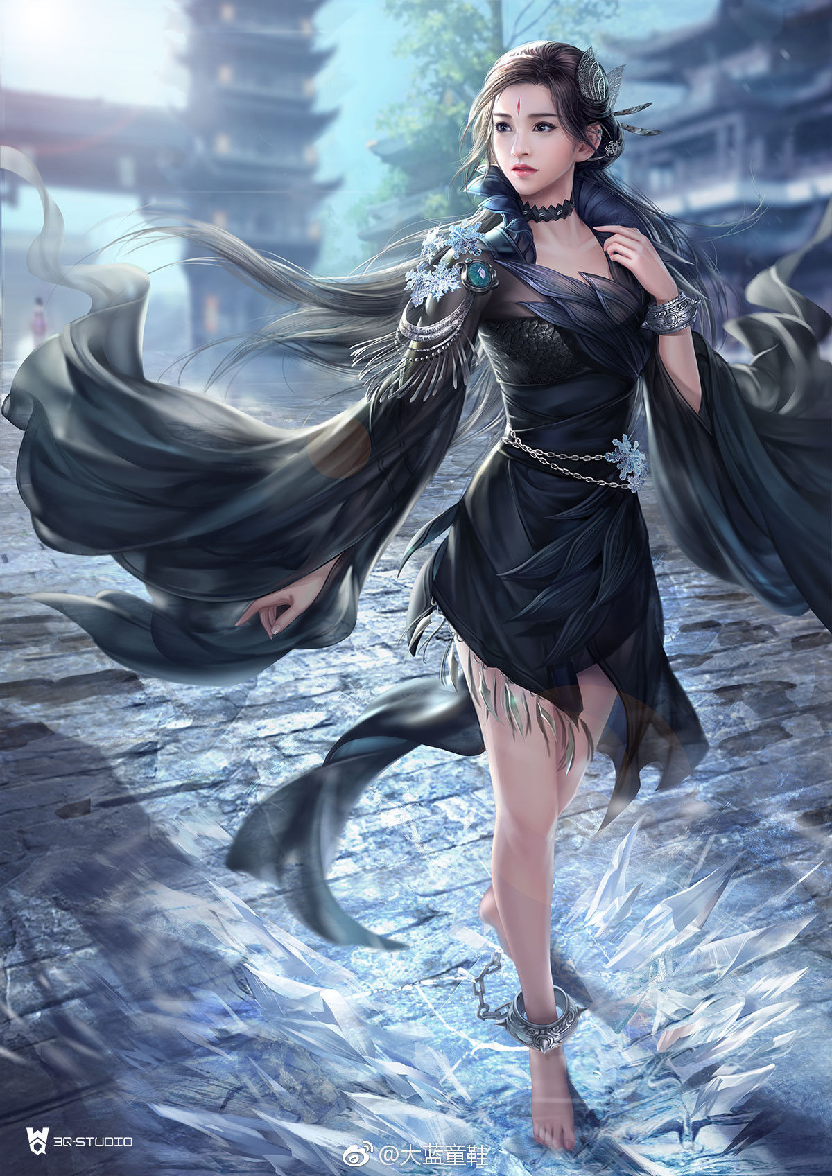 一组择天记手游插画图片壁纸