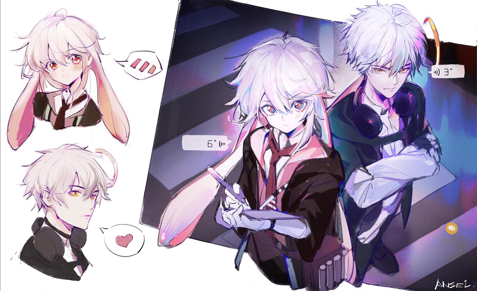 安塞尔 by小天老师