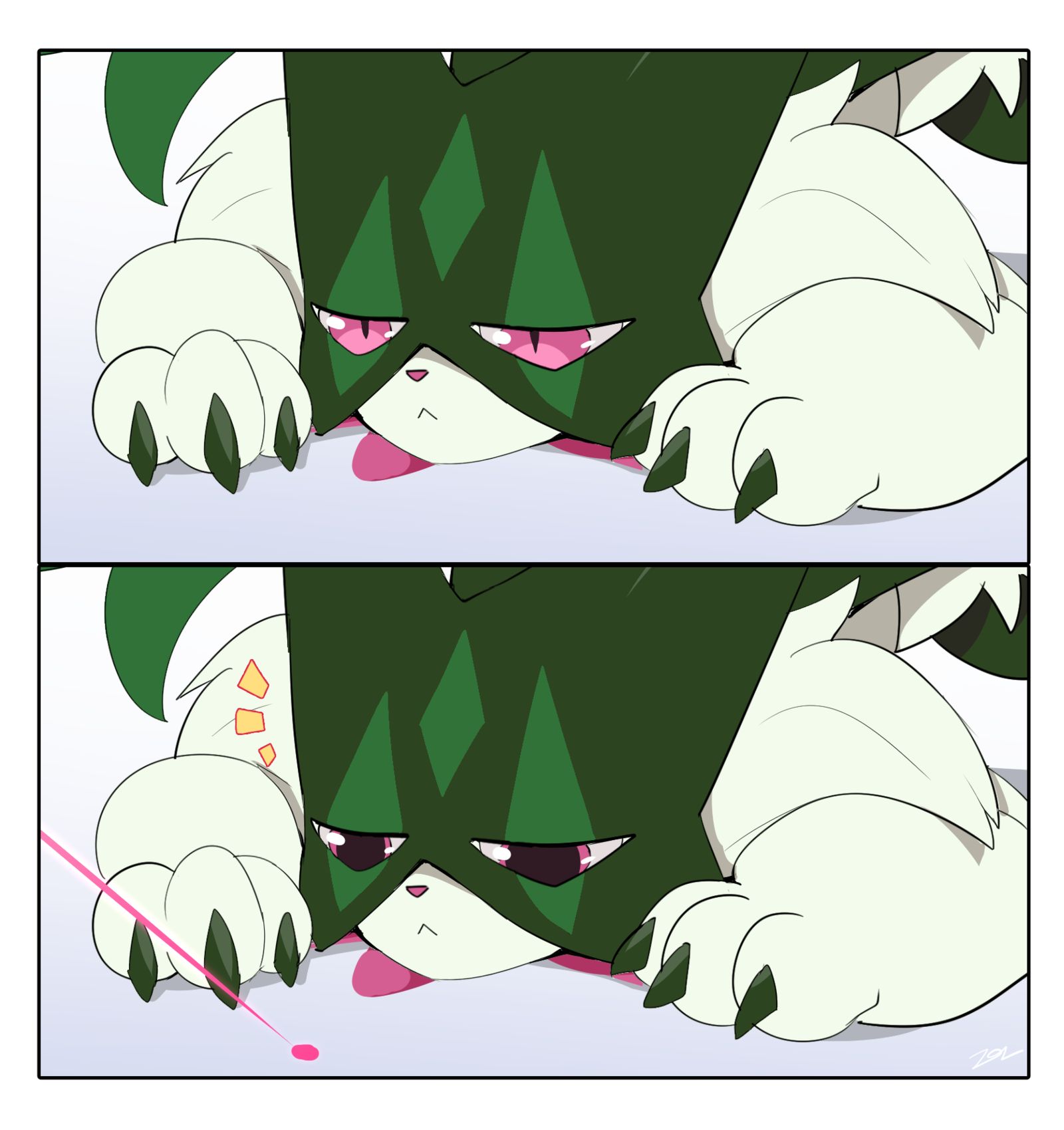 Laser Pointers & Meowscarada插画图片壁纸