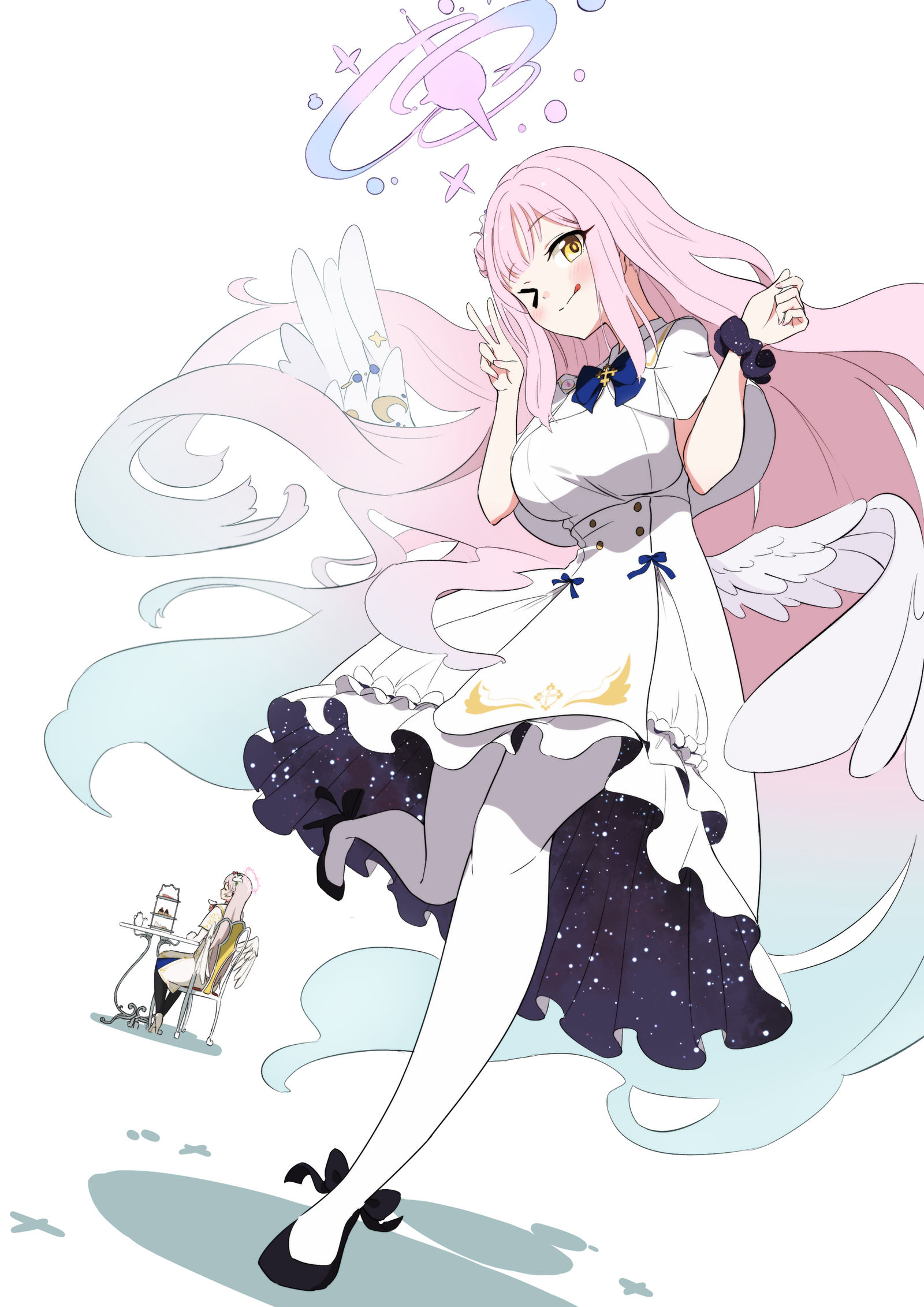 Tea Party插画图片壁纸