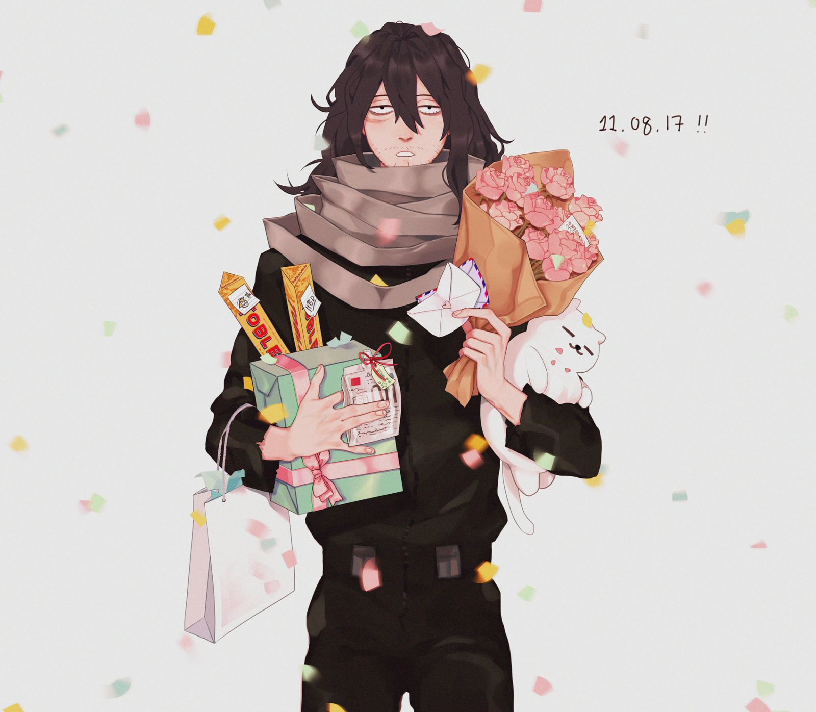 BIRTHDAY!!插画图片壁纸