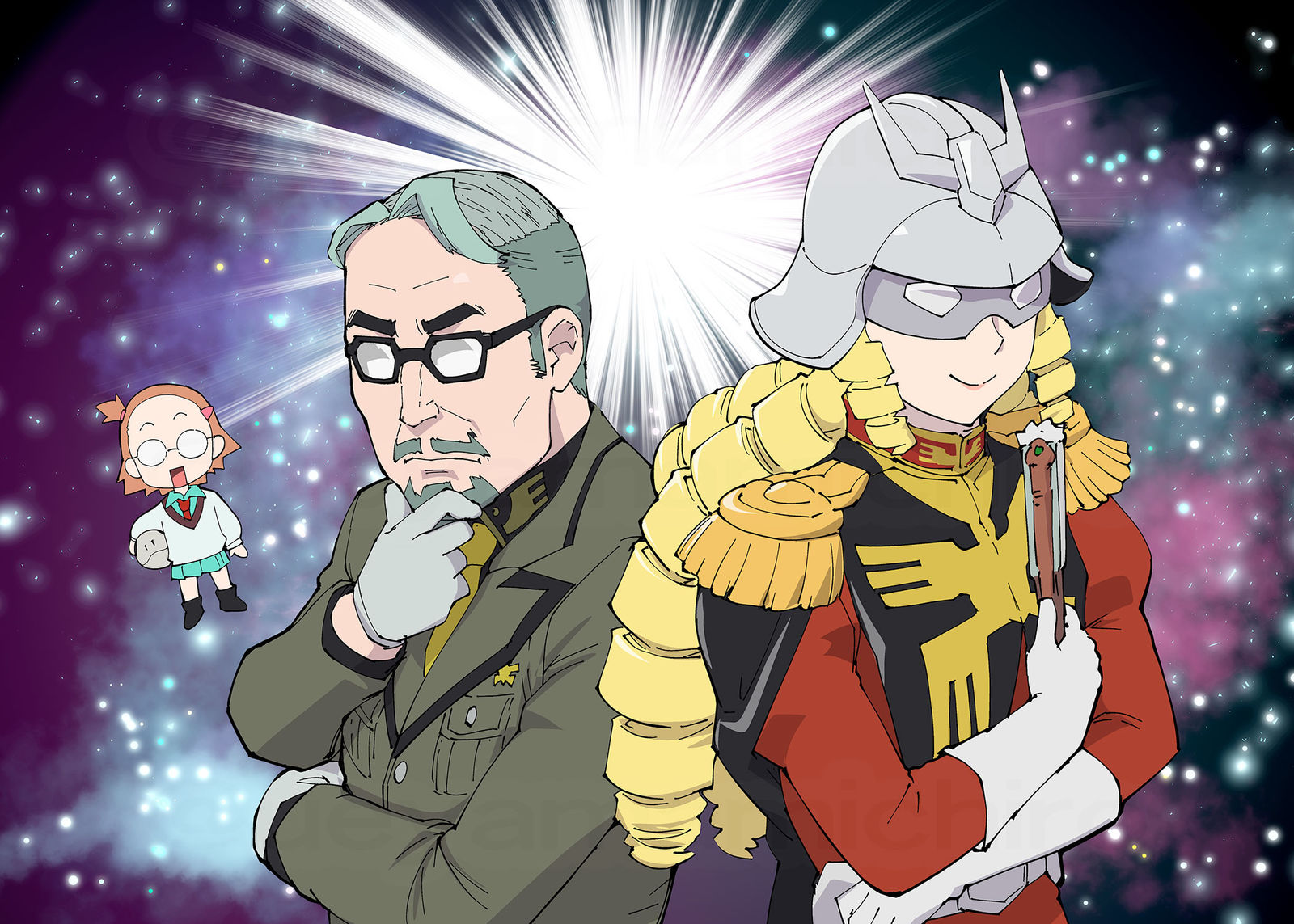緑のおじさん転生おじさん插画图片壁纸