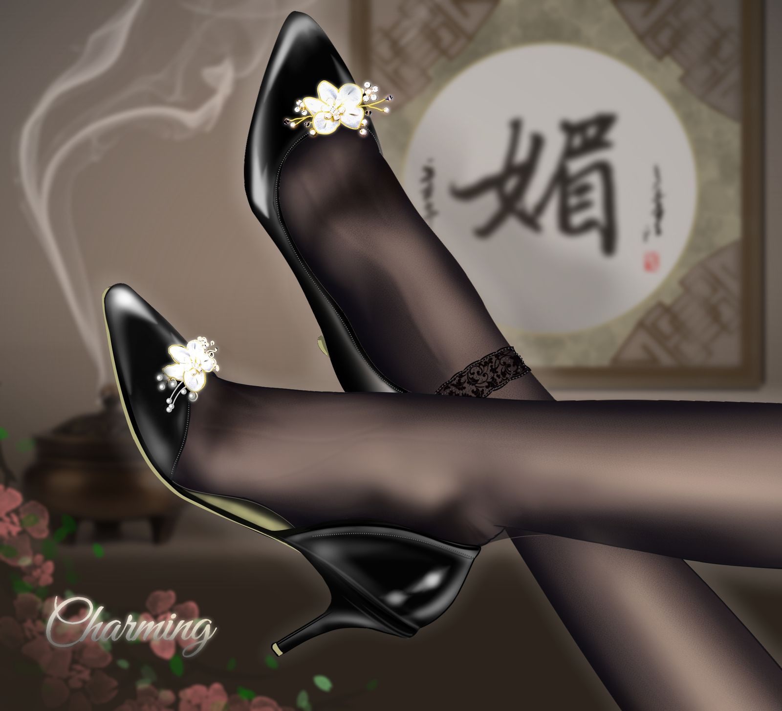 媚-女孩子丝袜