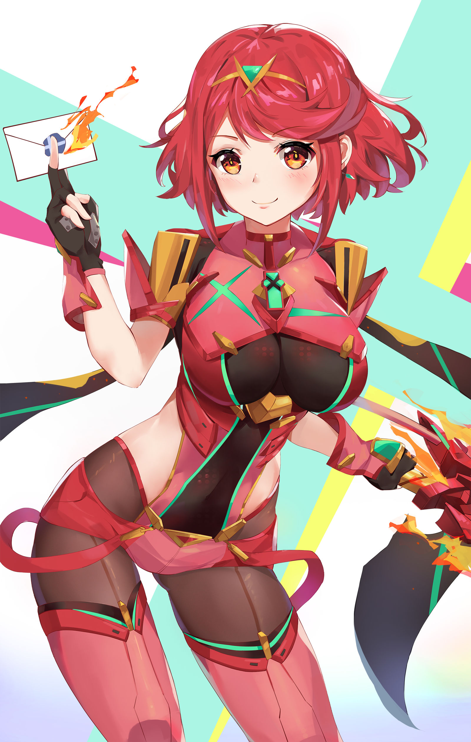 ホムラ参戦！！-女孩子异度神剑2