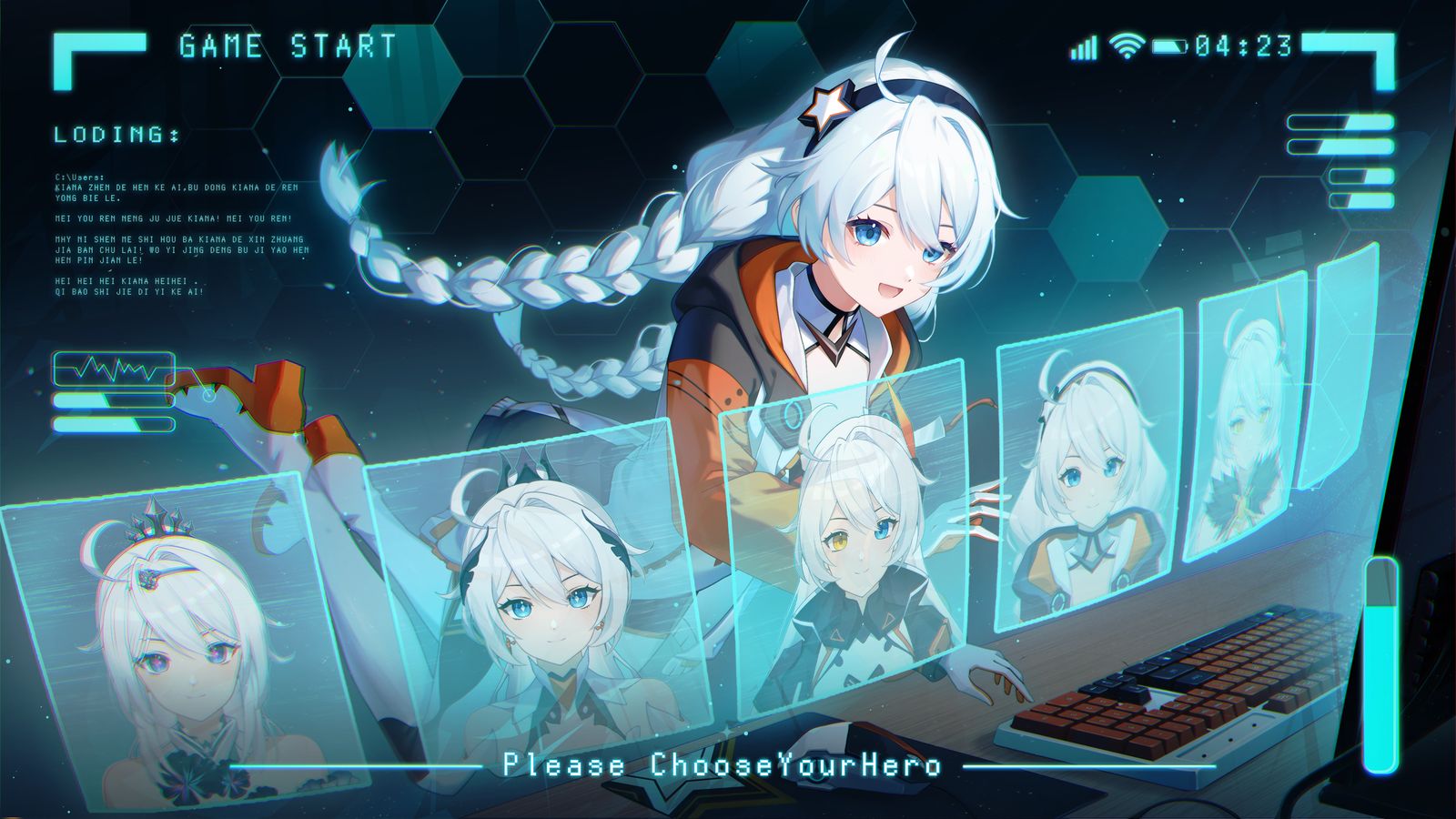 Happy birthday！ Kiana！头像同人高清图