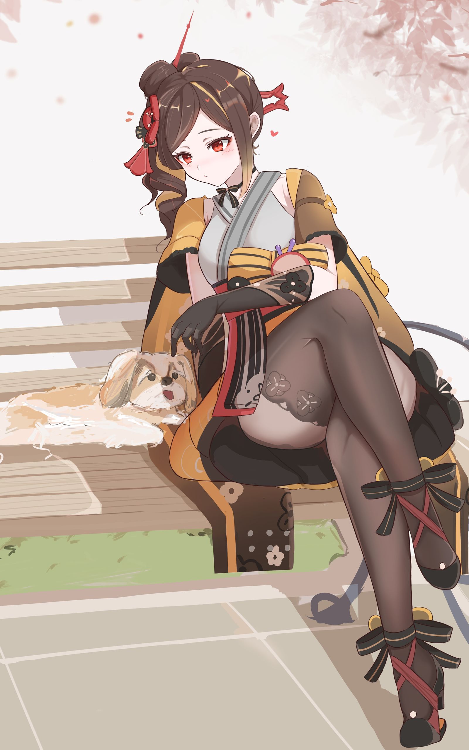 千织插画图片壁纸