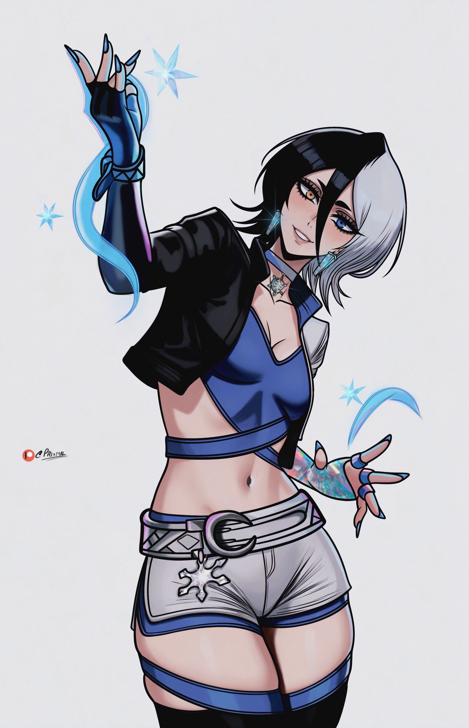 Rukia as Luna Snow