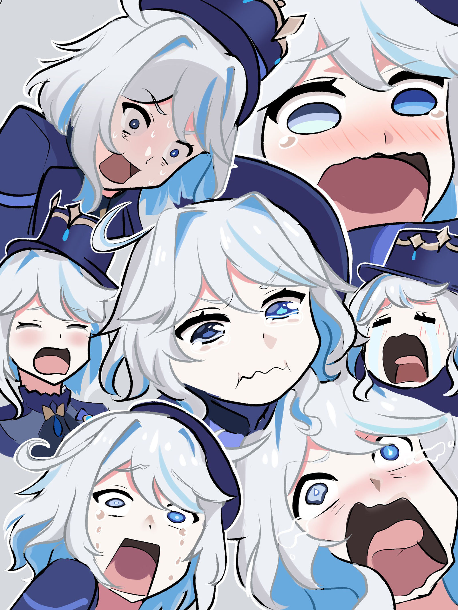 Furina插画图片壁纸
