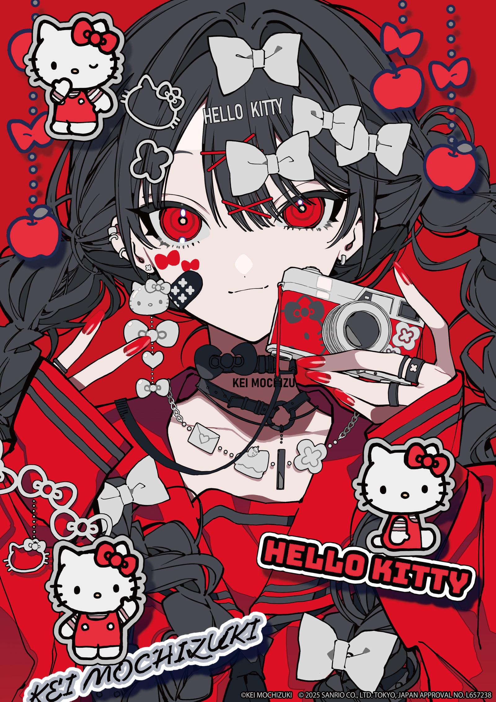 ハローキティ插画图片壁纸