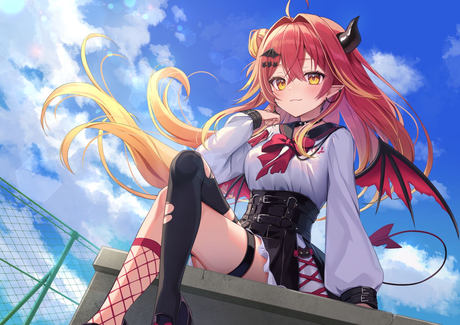 夜炎よるさん插画图片壁纸